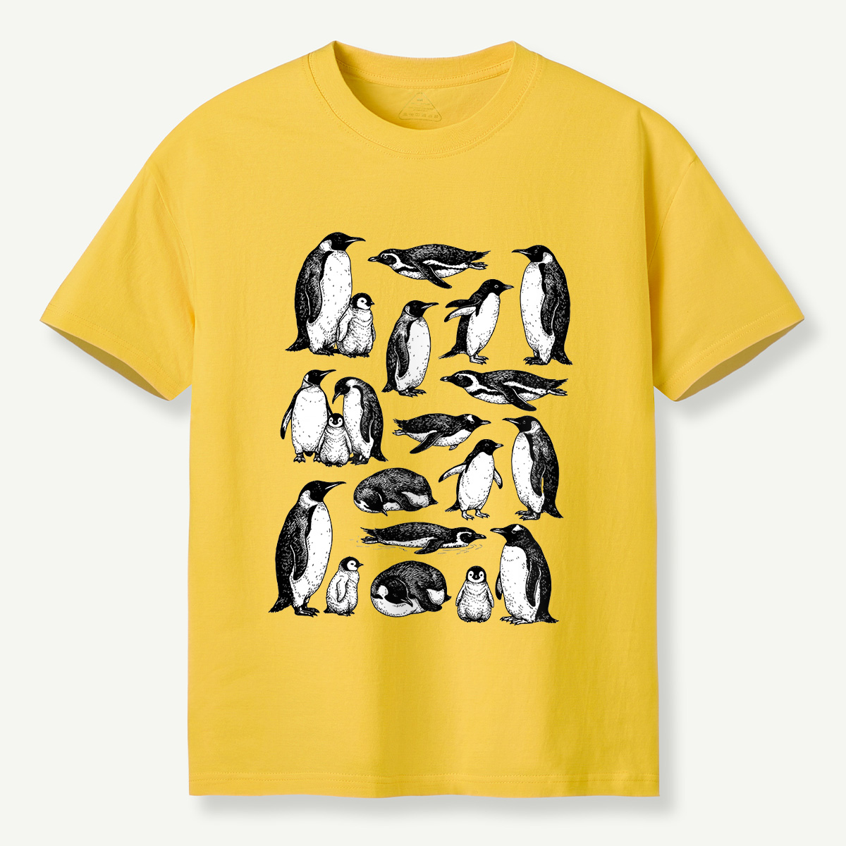 MDCTBYWY26072302 Penguin Naturalist T-Shirt