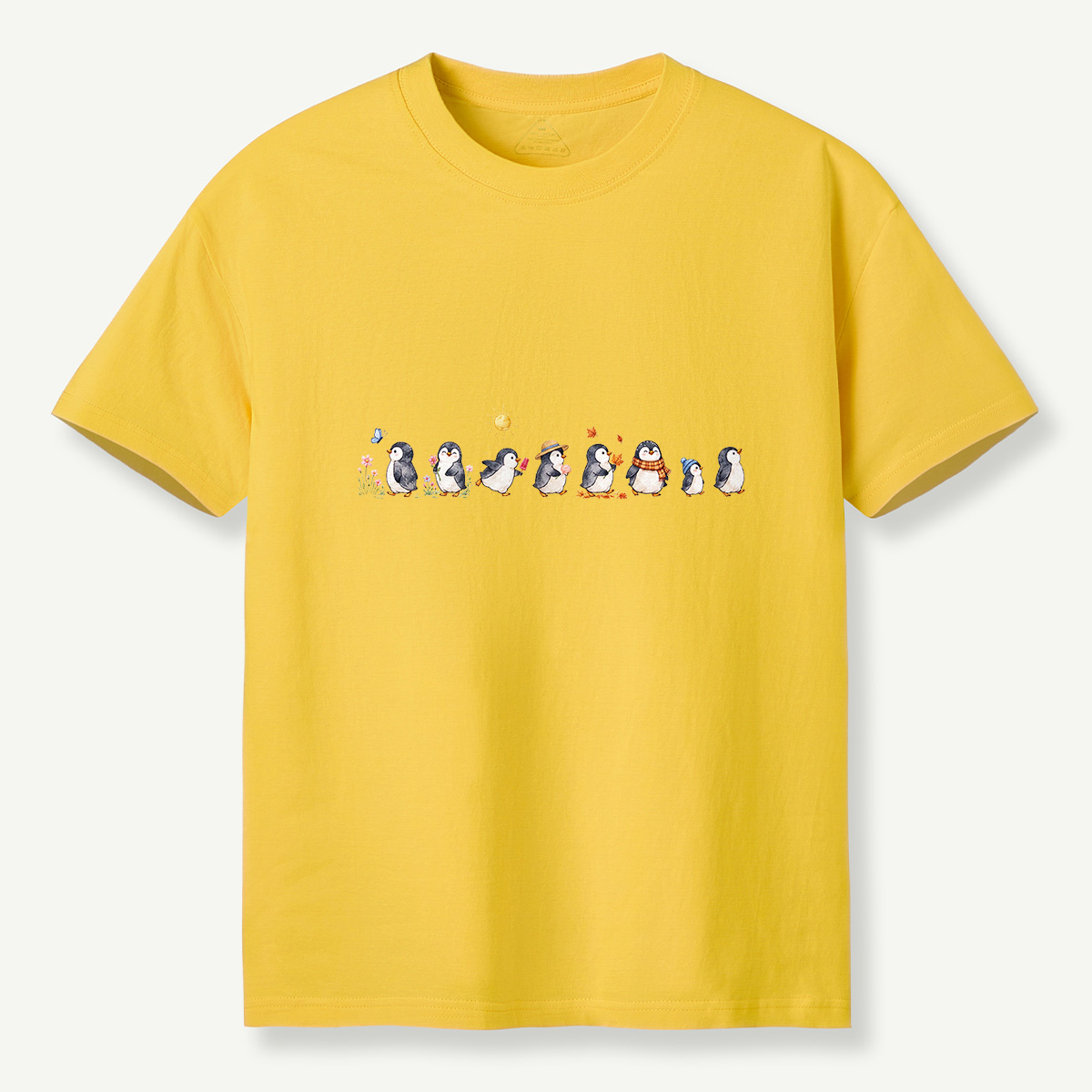 MDCTBYWY26072304 Seasonal Support Penguins T-Shirt