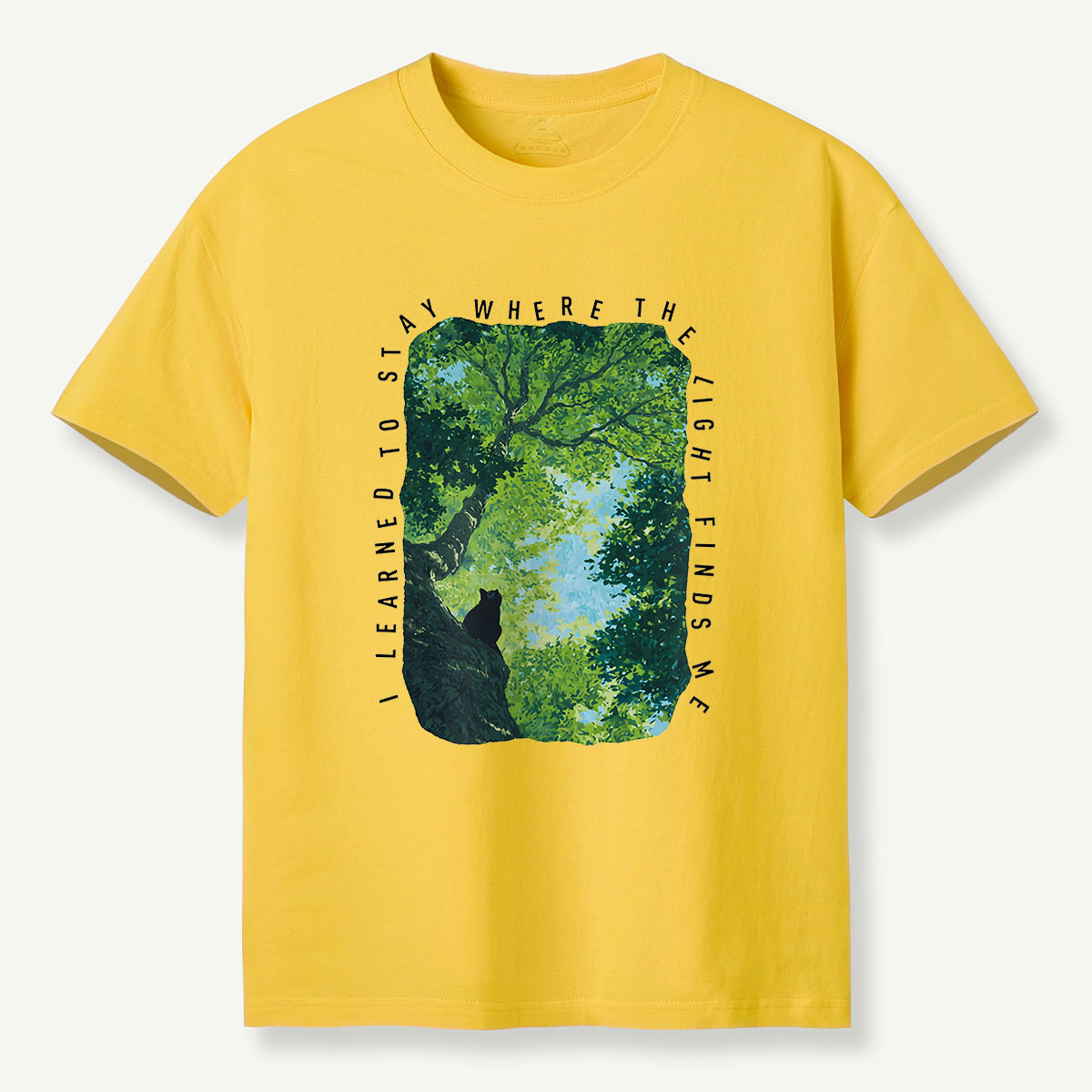 MDCTBYWY26072402 Where the Light Finds Me T-Shirt