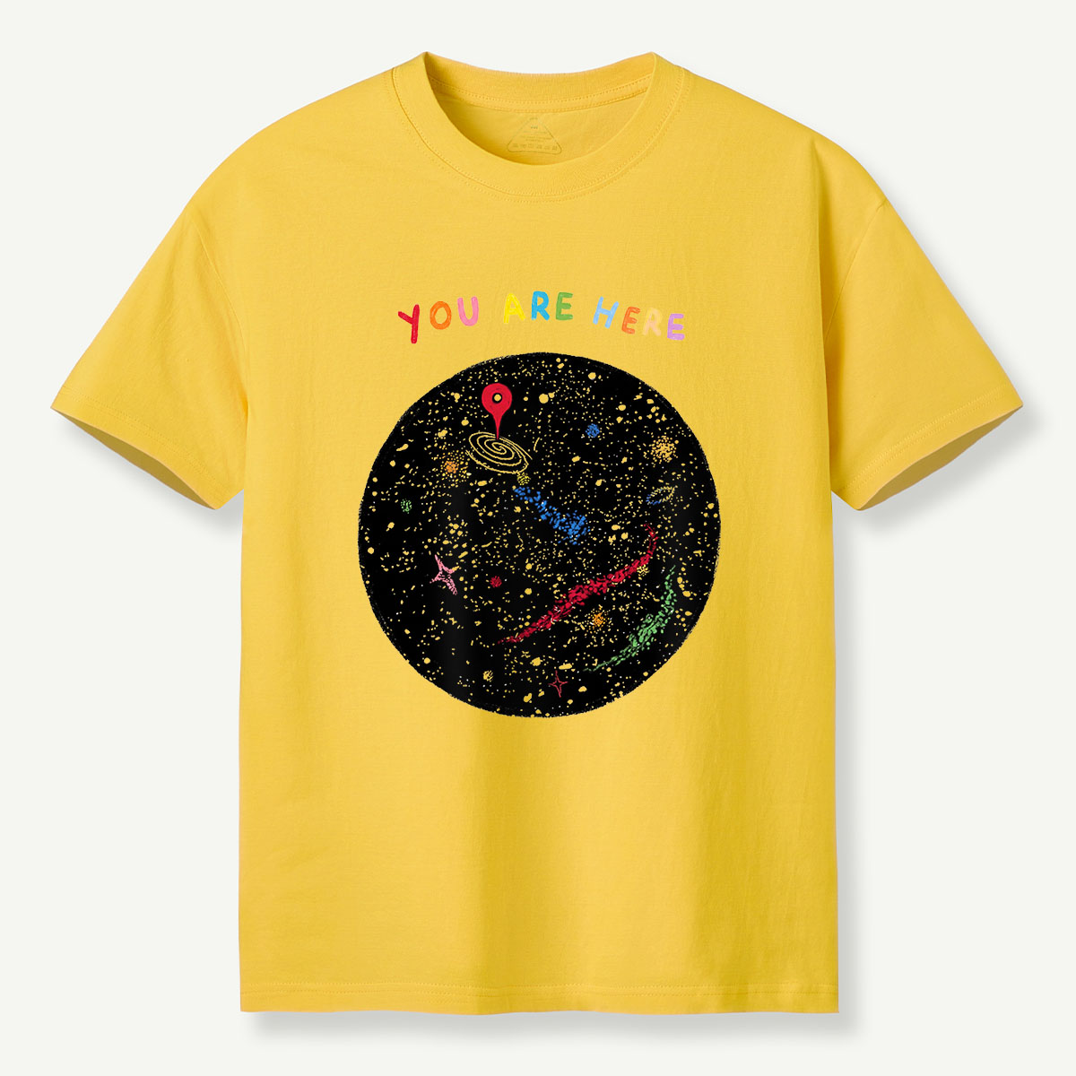 MDCTBYWY26072410 You Are Here T-Shirt