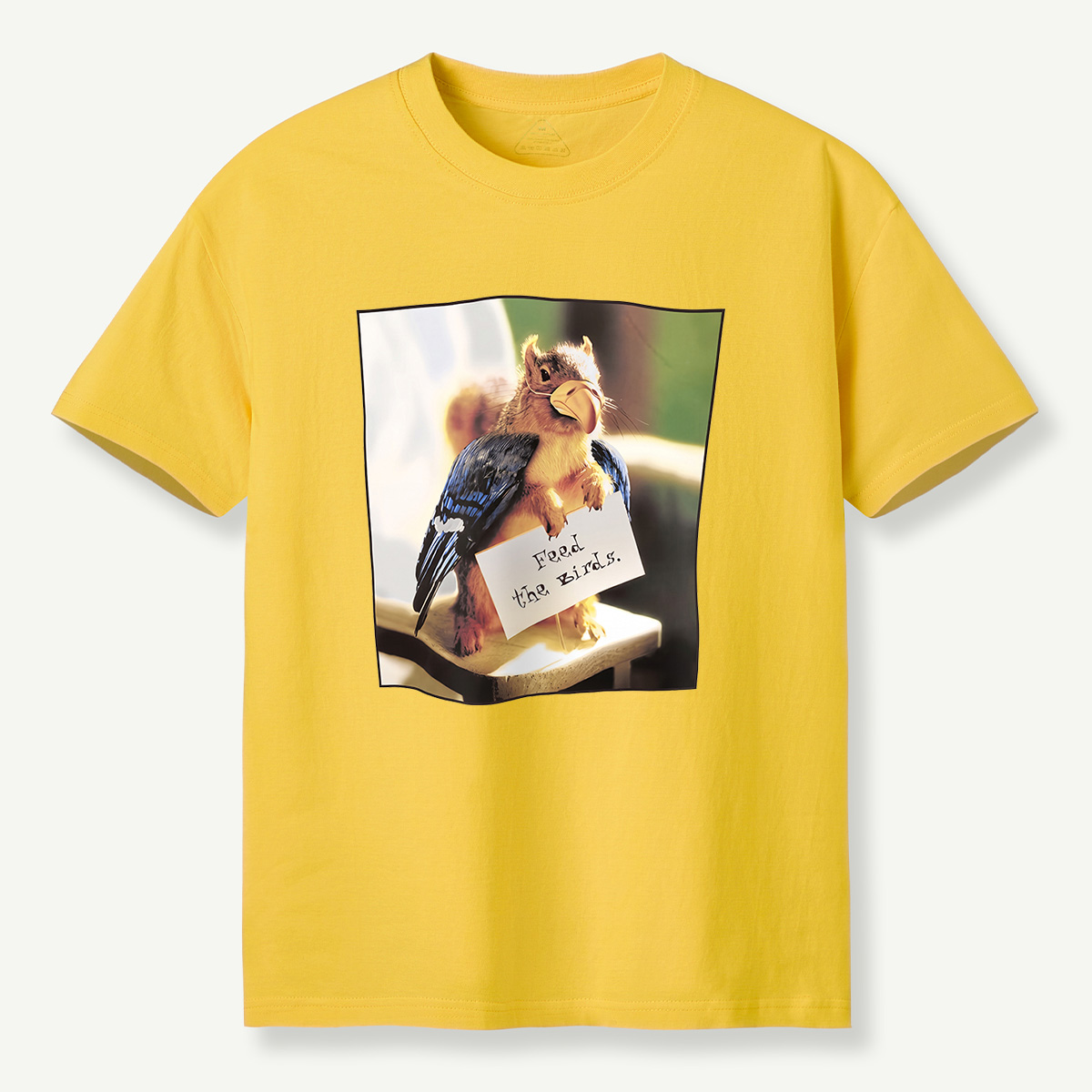 MDCTBYWY26071703Retro Feed The Birds T-Shirt