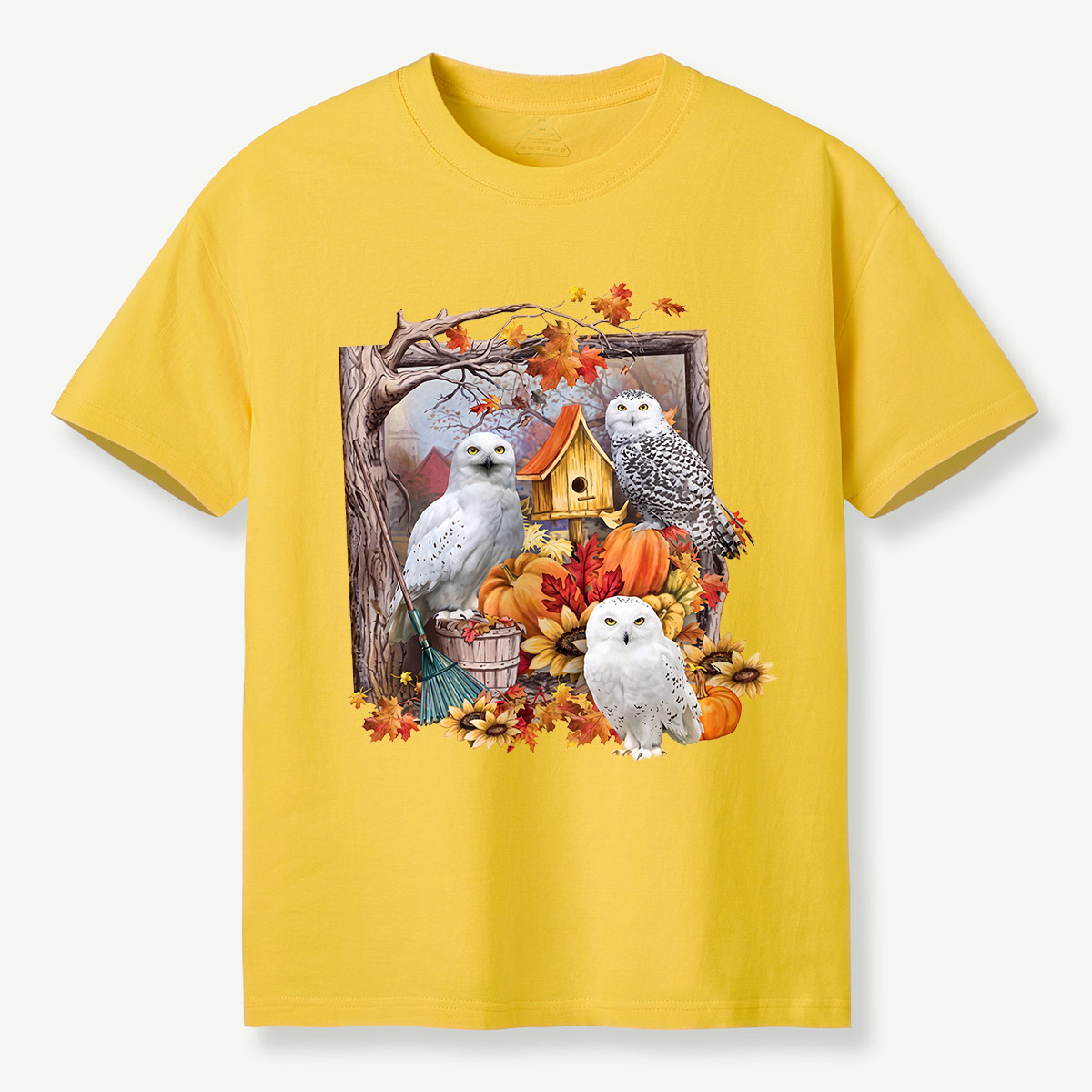 Autumn Snowy Owls T-Shirt