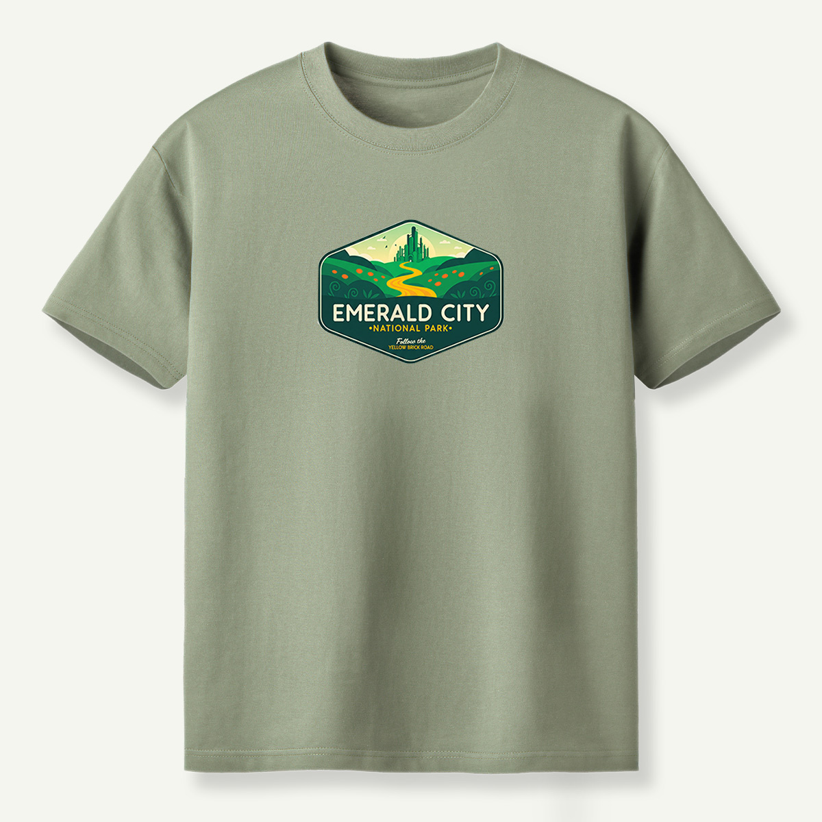 Emerald City National Park Yellow Brick Road T-Shirt