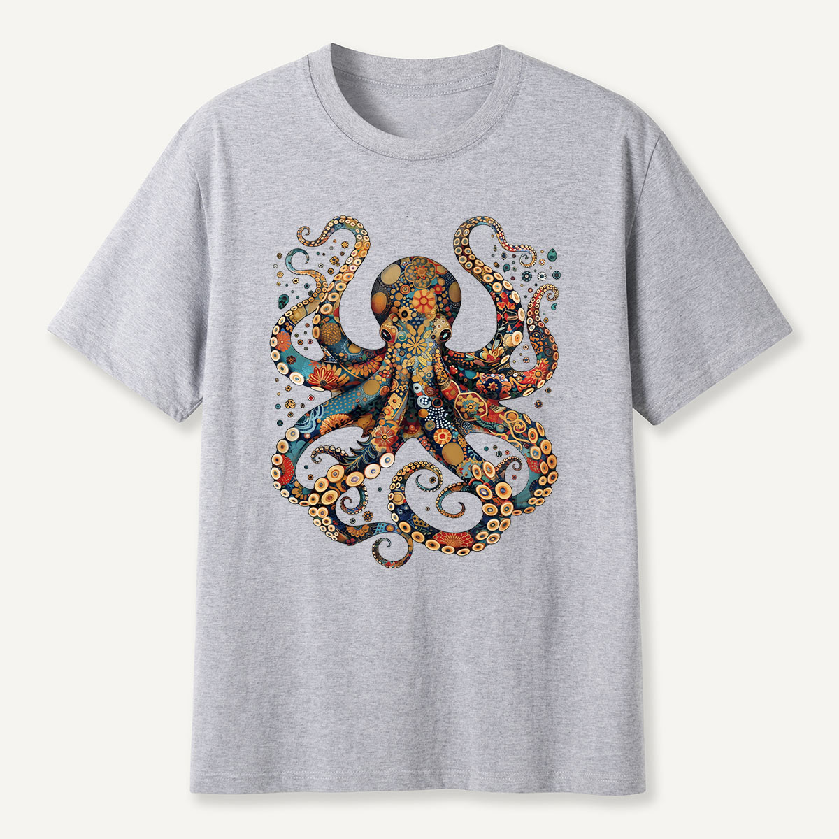 Ocean Octopus Artistic T-Shirt