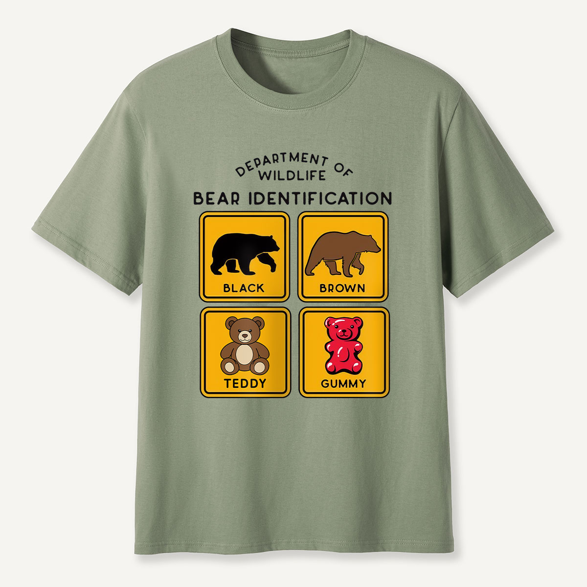 Department of Wildlife Bear Identification T‑Shirt