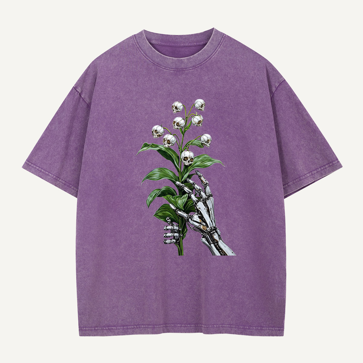 Handle with Bones Washed T-Shirt