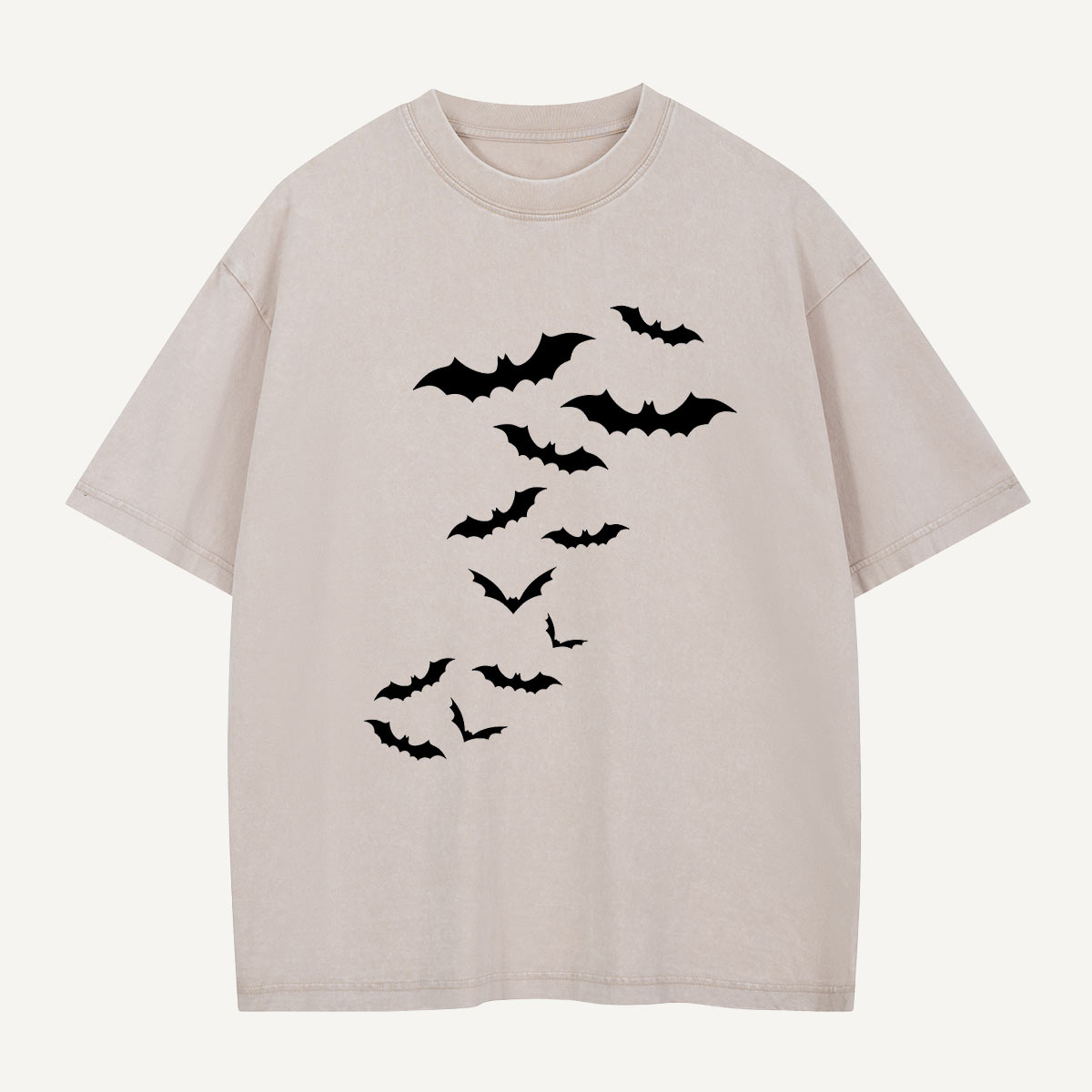 Bat Parade in the Sky Washed T-Shirt