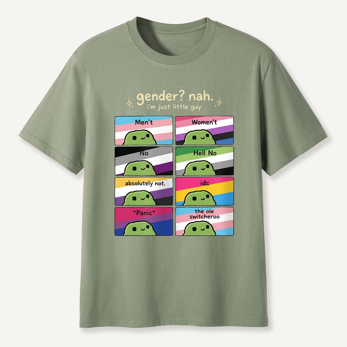 Gender Nah I’m Just Little Guy T‑Shirt