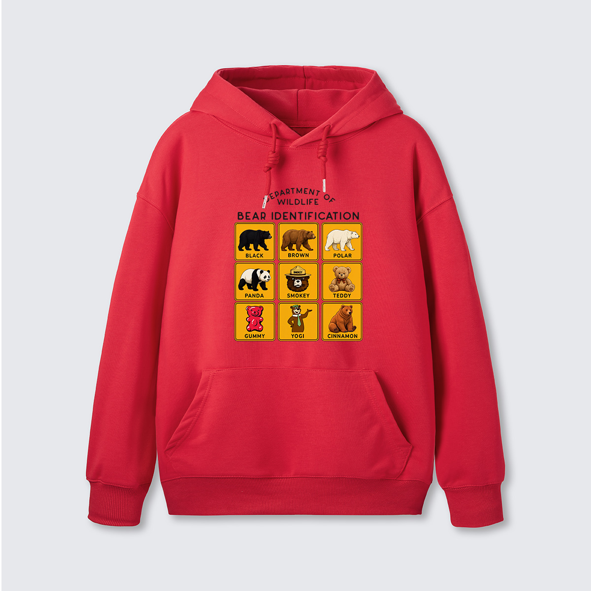 Department of Wildlife Bear Identification Hoodie