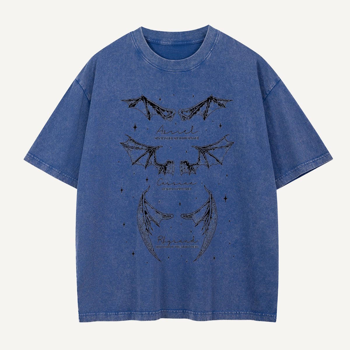 Three Wings, Three Legends Washed T-Shirt