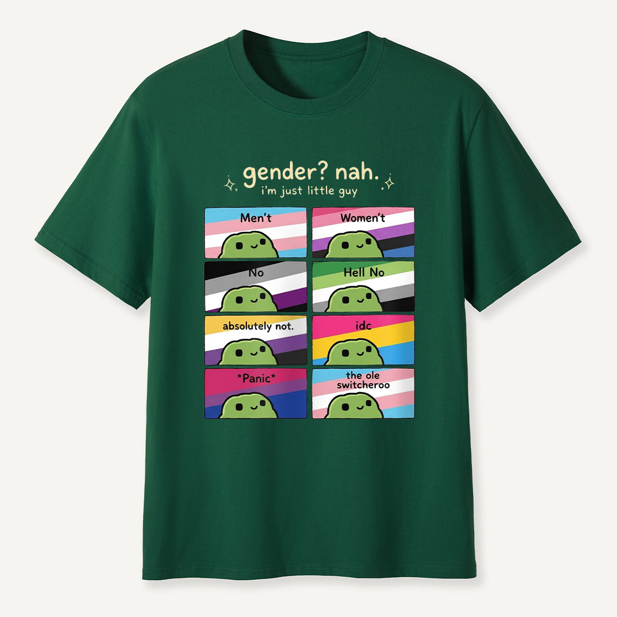 Gender Nah I’m Just Little Guy T‑Shirt
