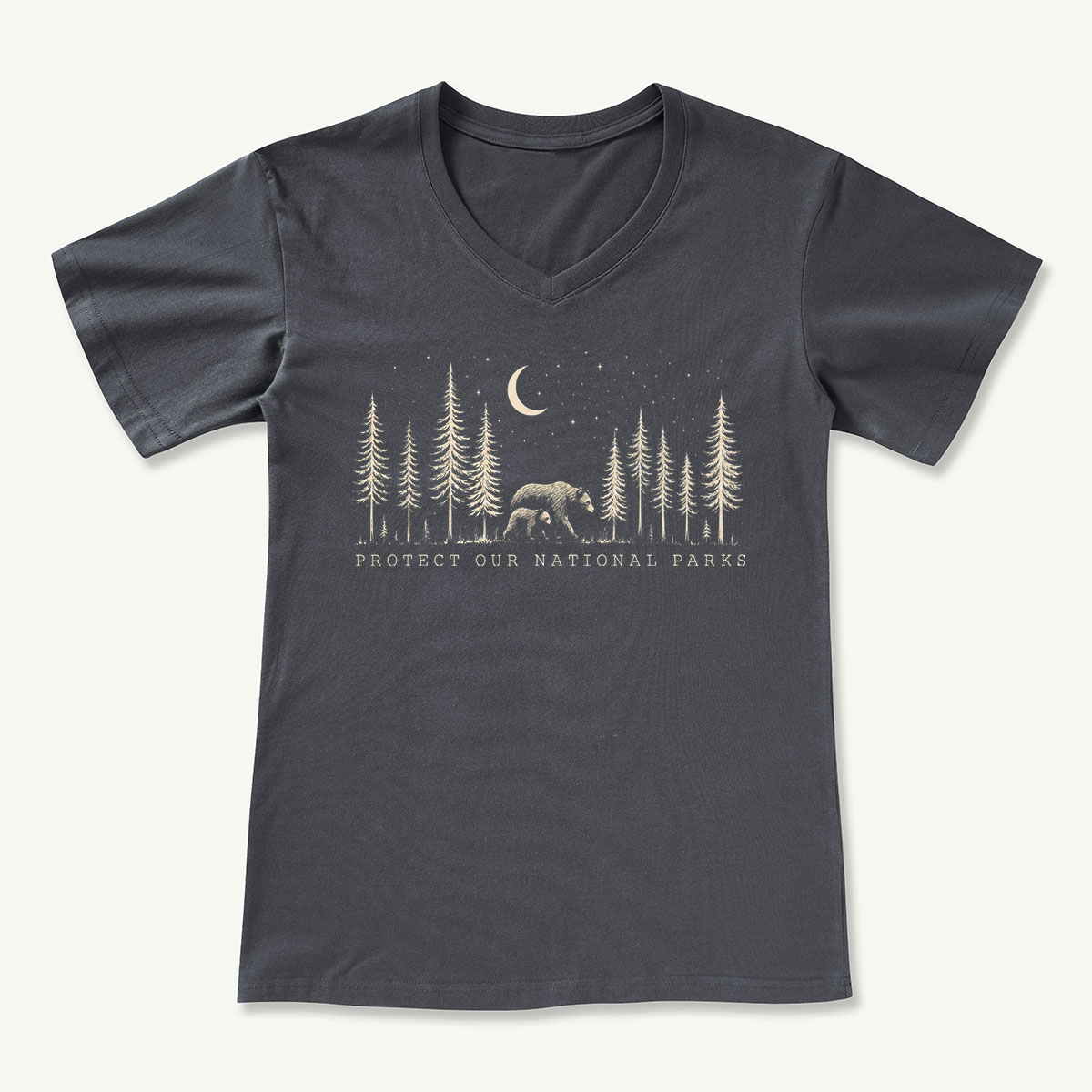 Protect The National Parks Environmental Activism V-neck T‑Shirt
