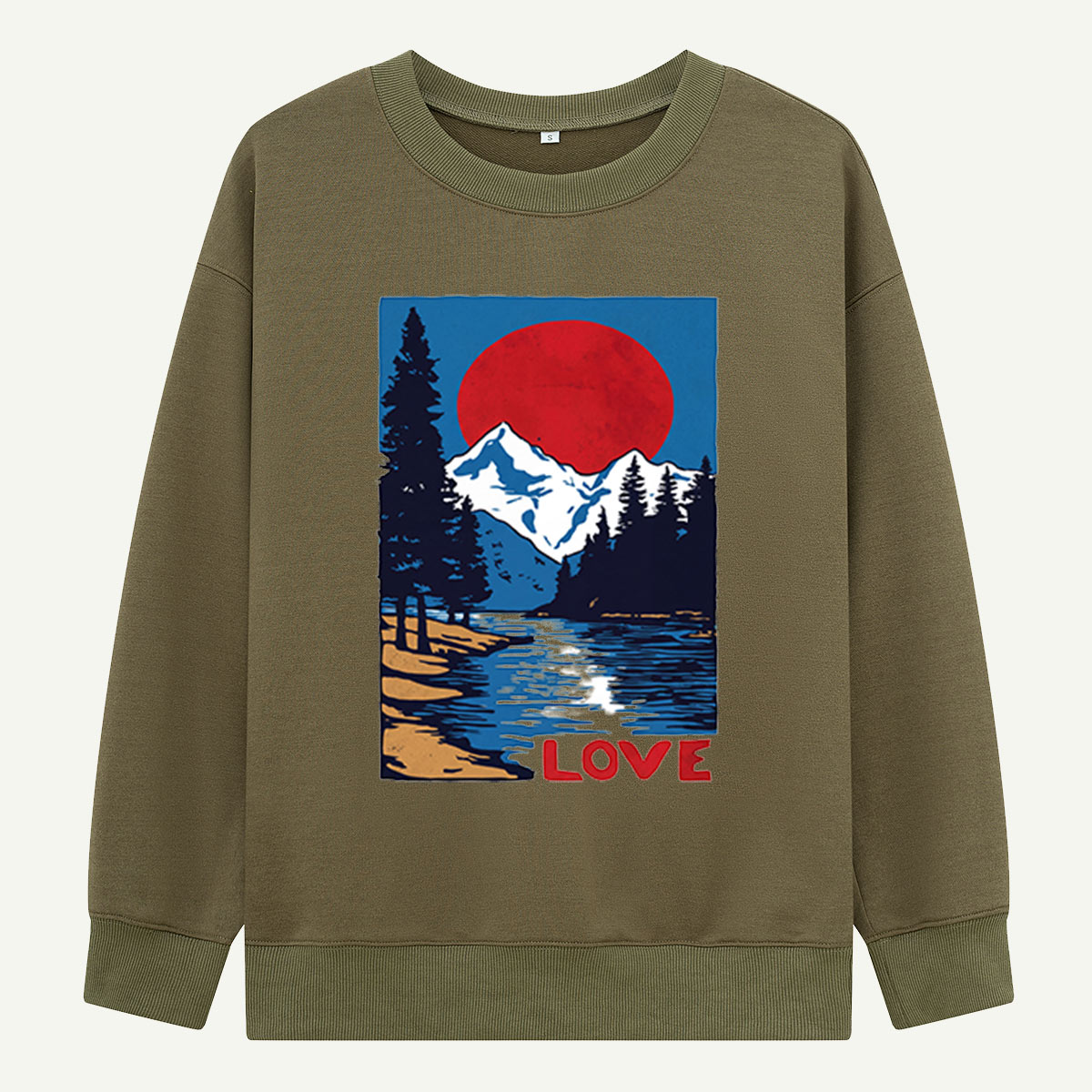 Mountain Lake Love Sweatshirts