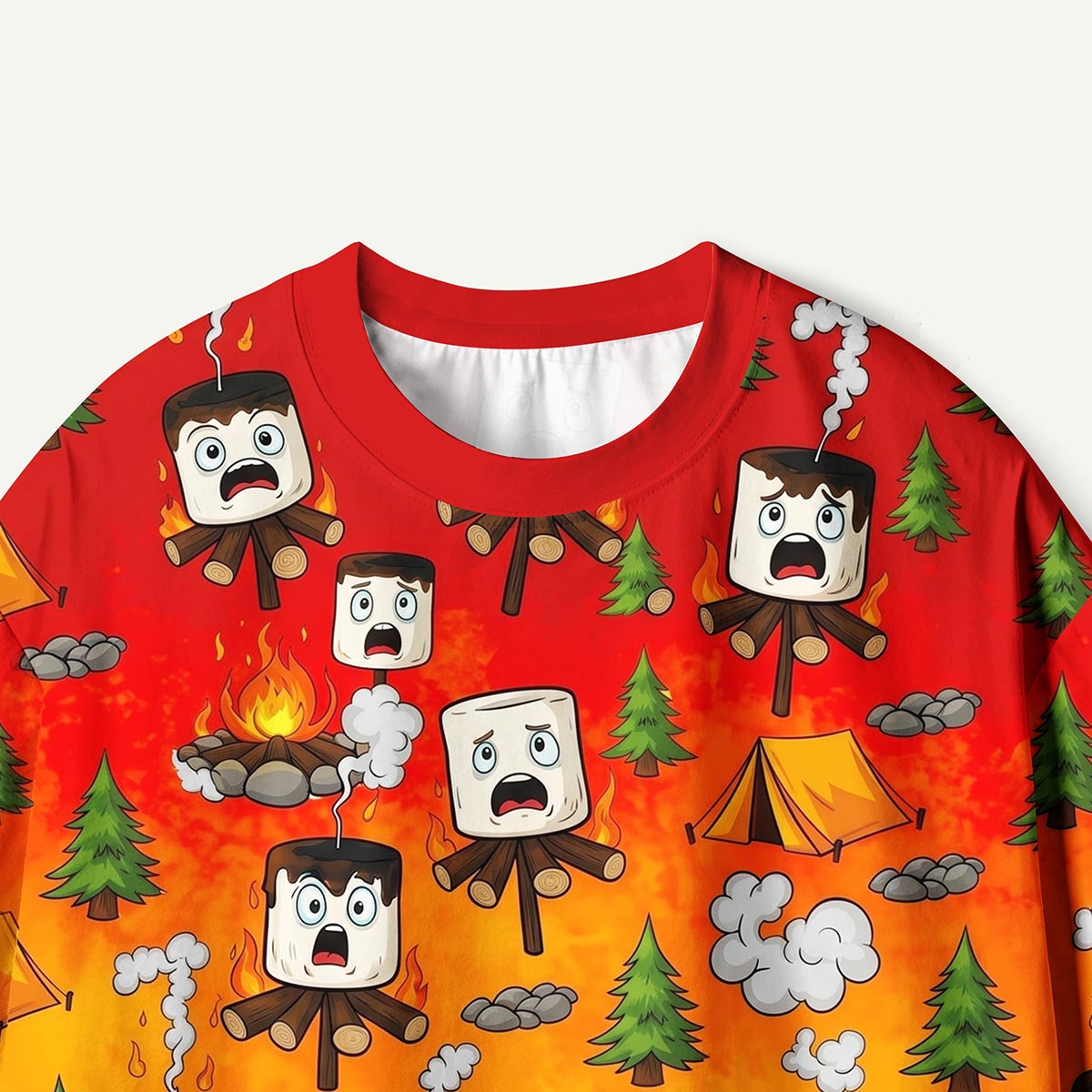 Burnt Marshmallow Dancing Party Premium Eco Tee