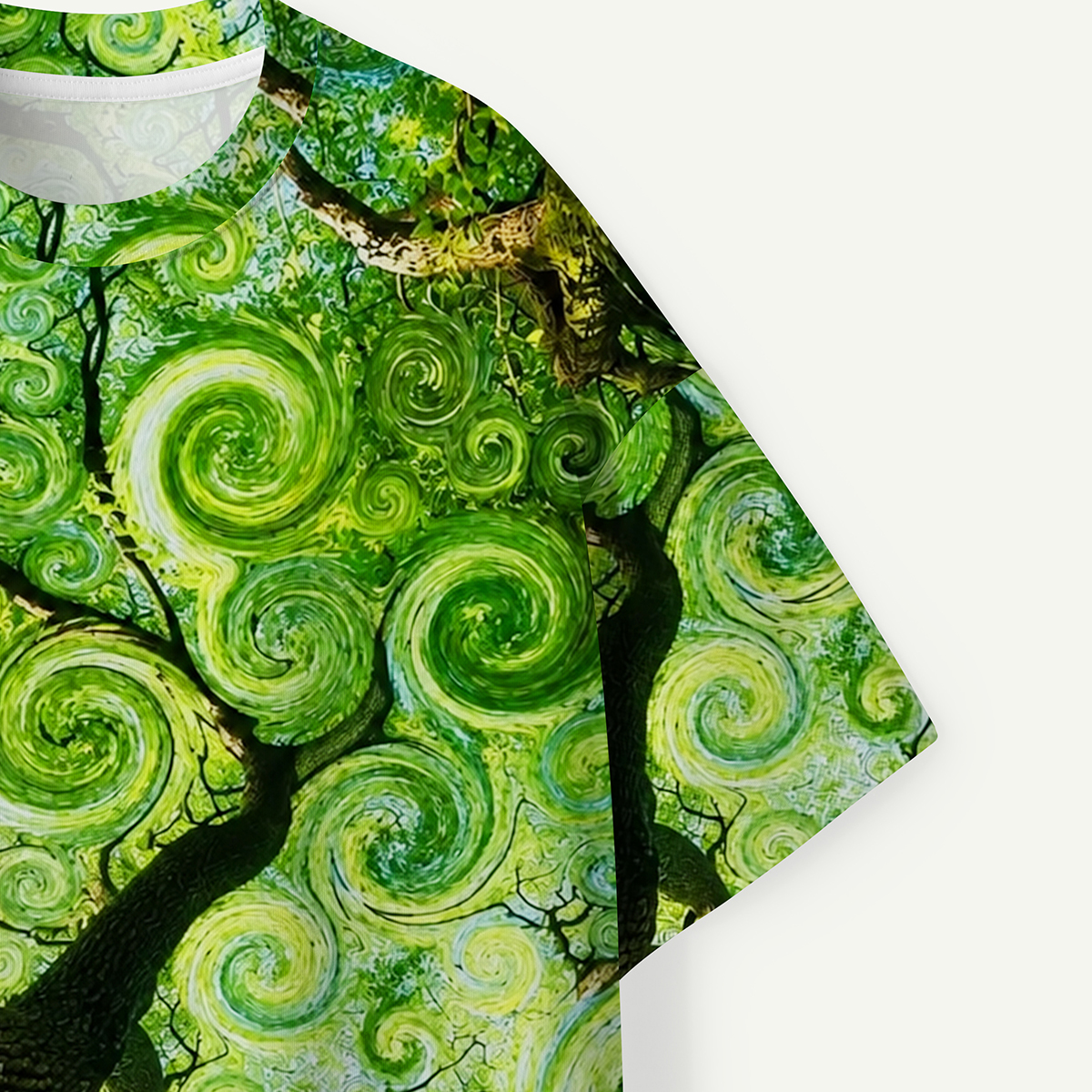 Van Gogh Forest Swirl Premium Eco Tee
