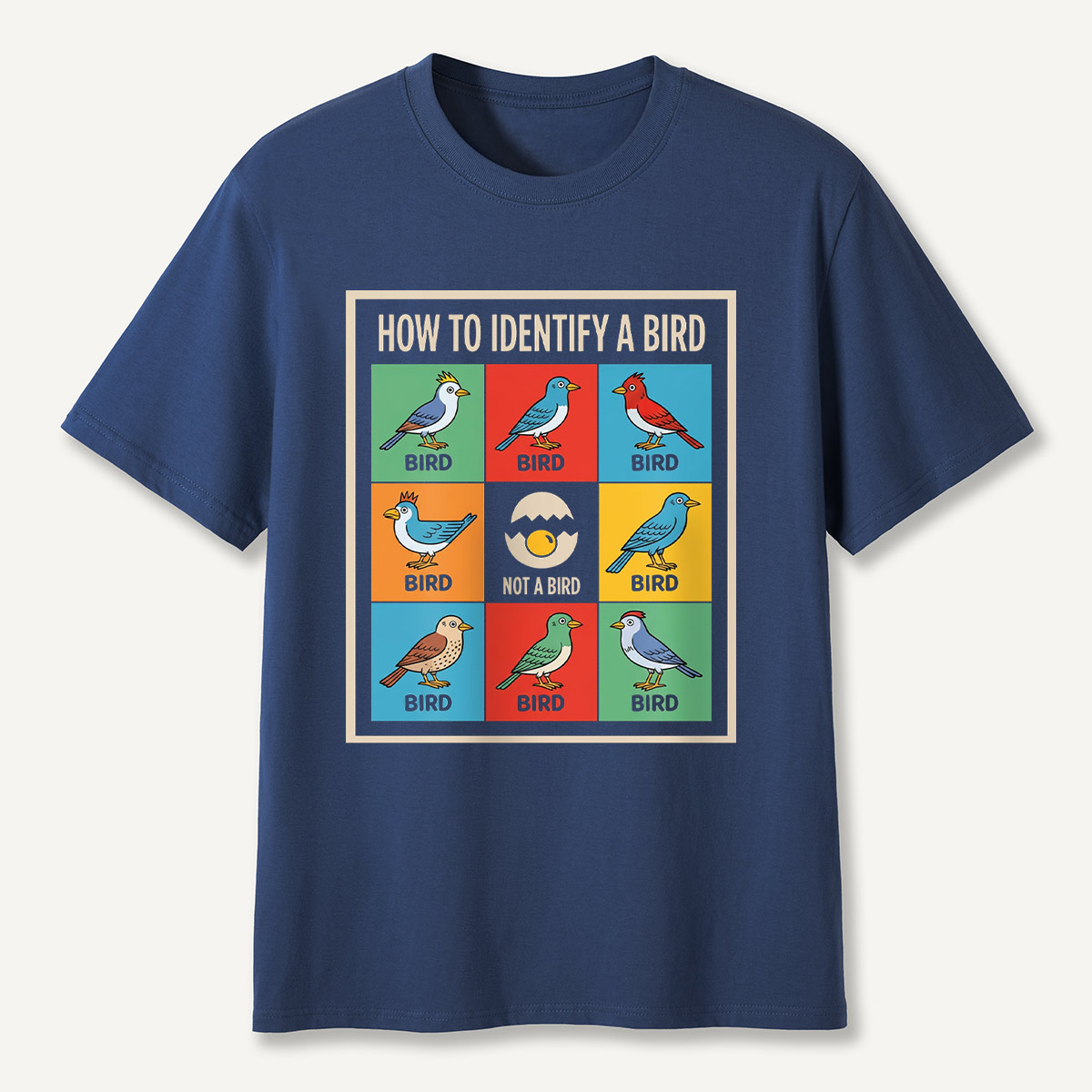 How to Identify Birds Bird Watching T-Shirt