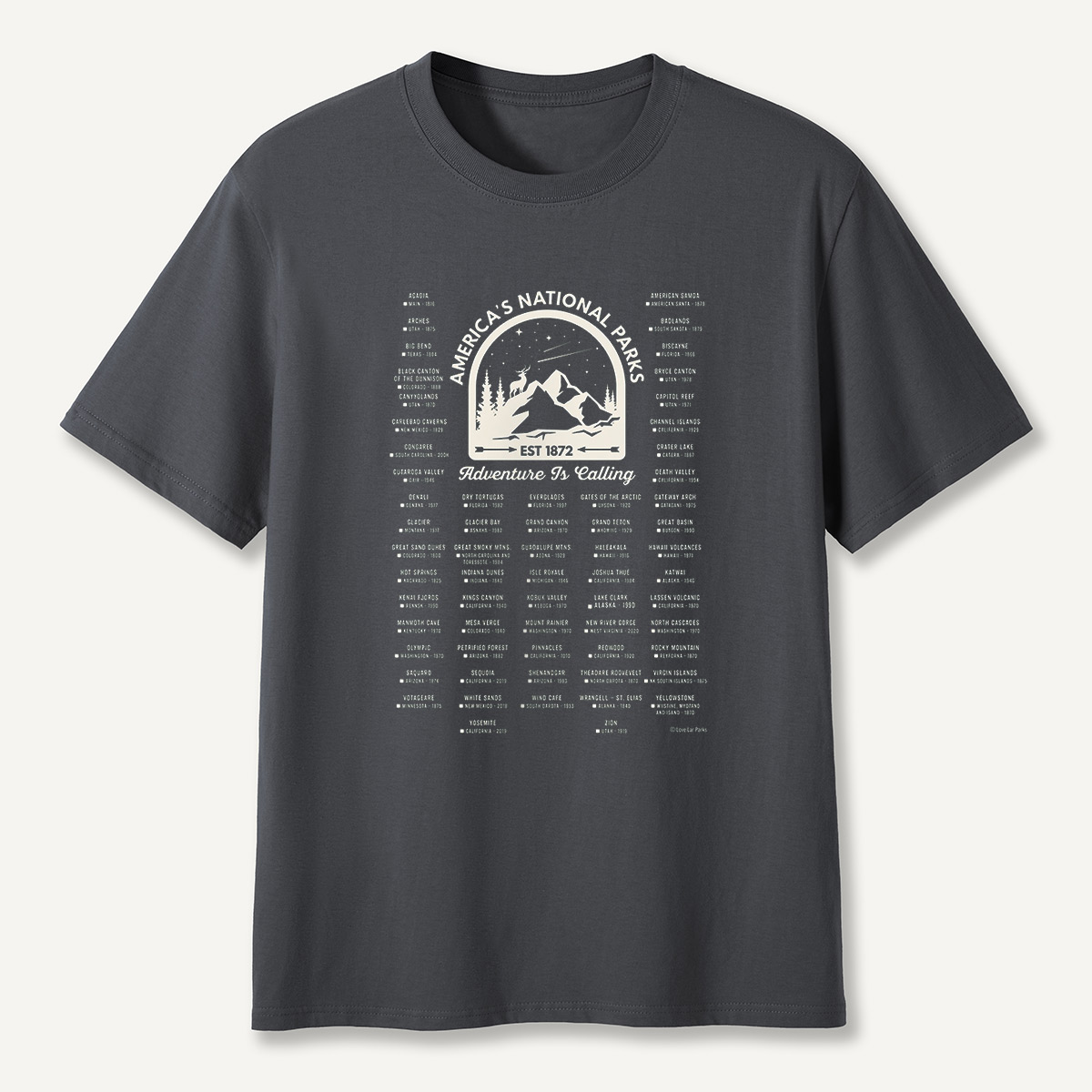 America’s National Parks Adventure Is Calling Tour T-Shirt