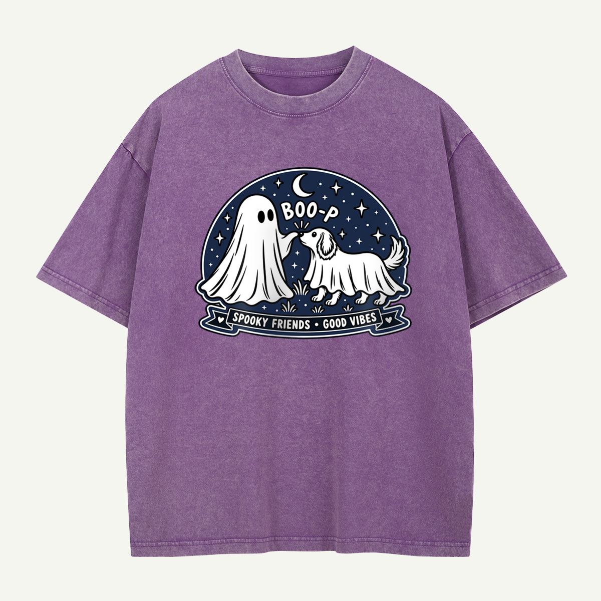 Boo-P Best Friends Washed T-Shirt
