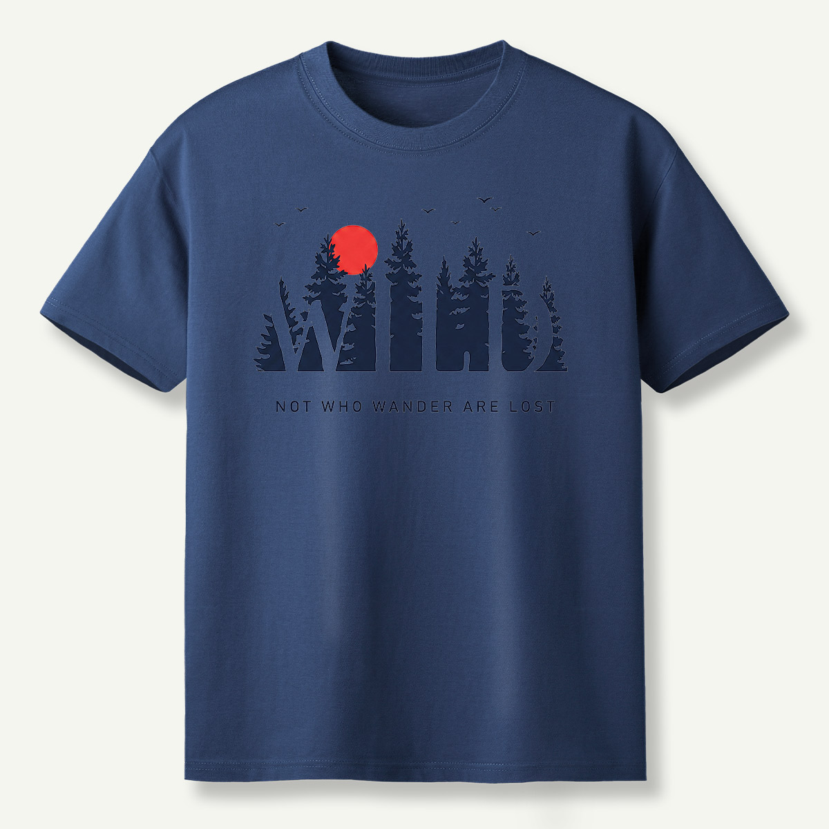 Get Your Nature Ass Lost Pine Forest Sunset T-Shirt