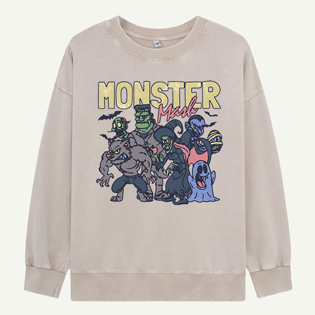 Monster Mash Classic Monsters Washed Sweatshirts