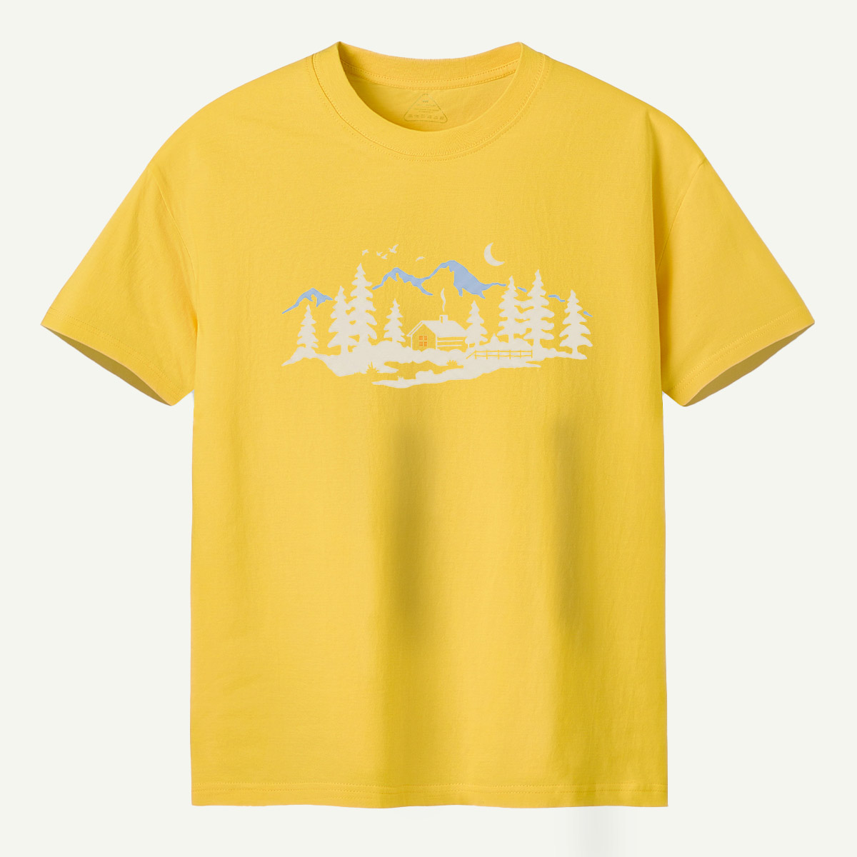 Moonlit Pine Forest Wilderness T-Shirt