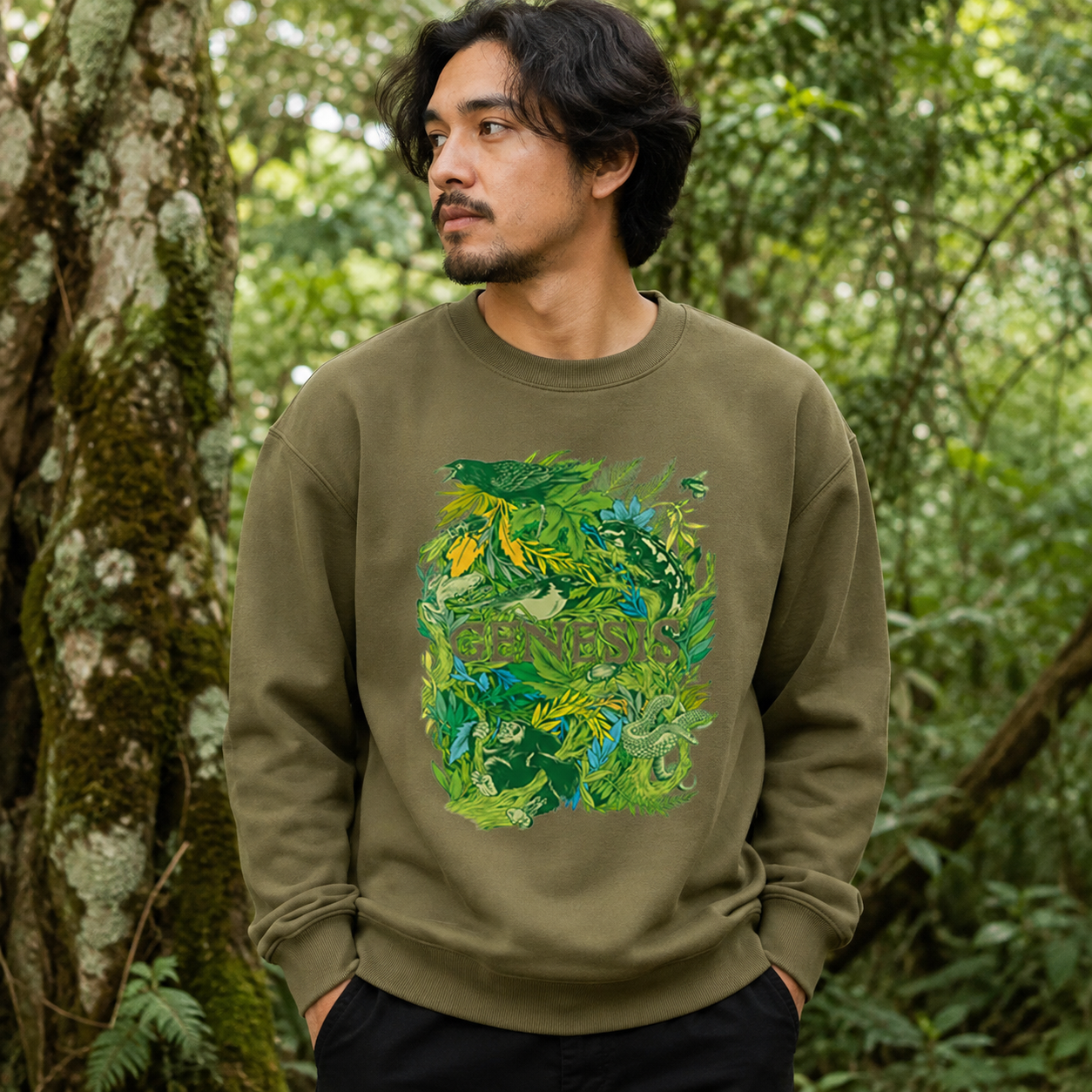Genesis Jungle Wildlife Sweatshirts
