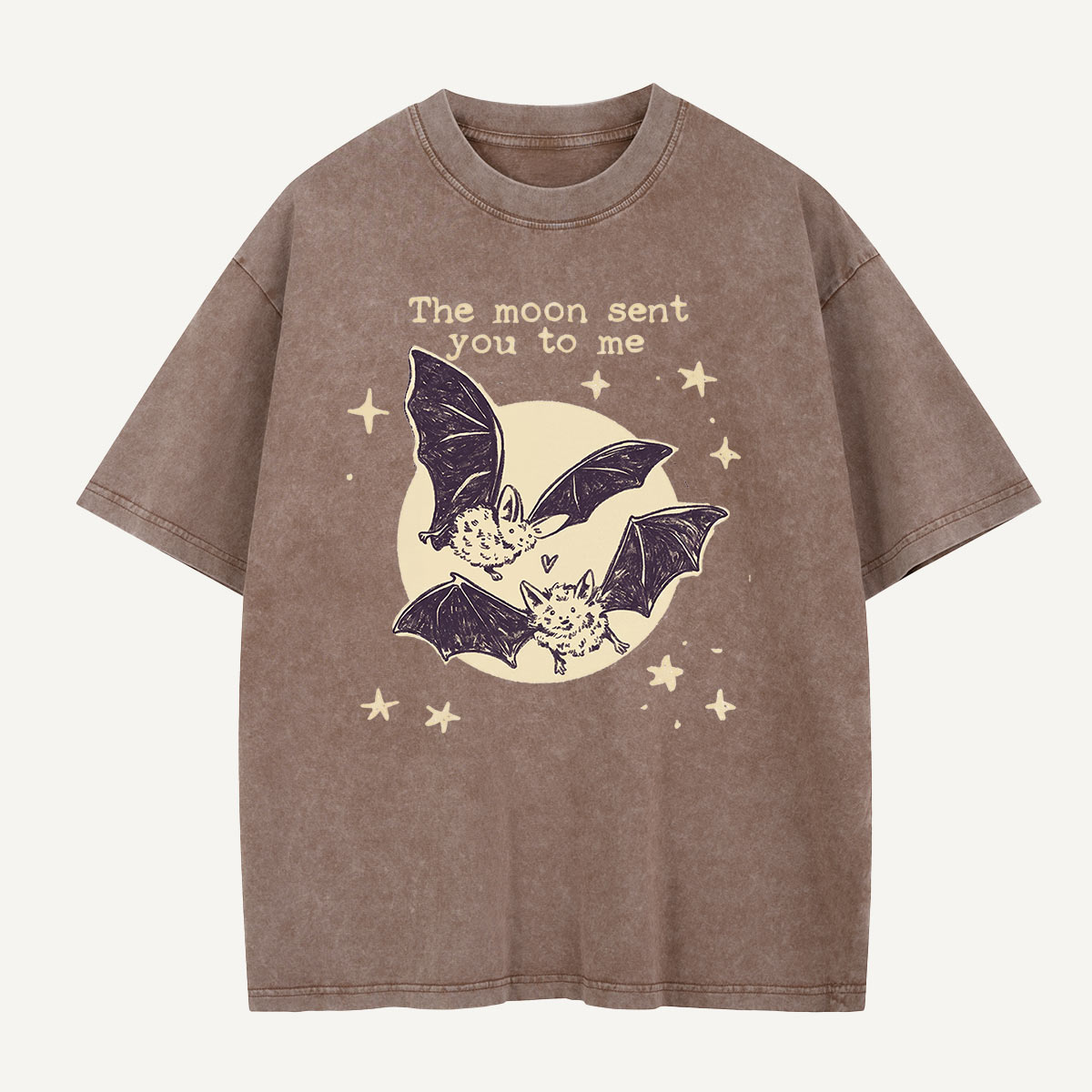 The Moon Sent You to Me Washed T-Shirt
