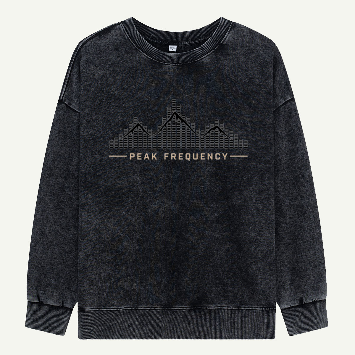 Tune Into Peak Frequency Washed Sweatshirts