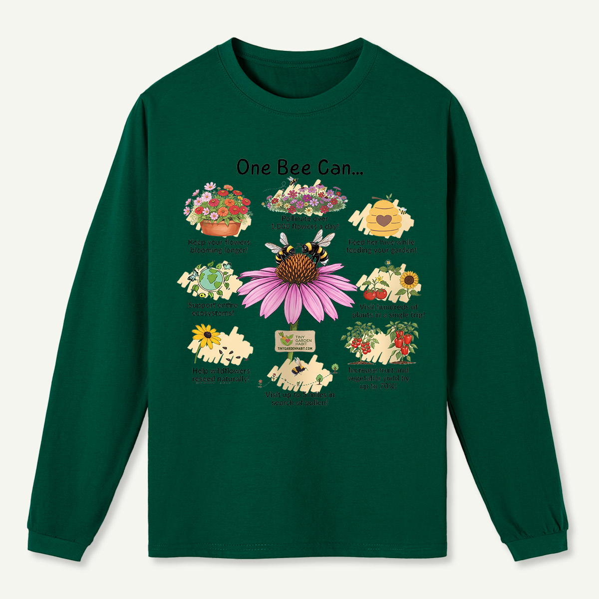 One Bee Can Long Sleeve T-Shirt