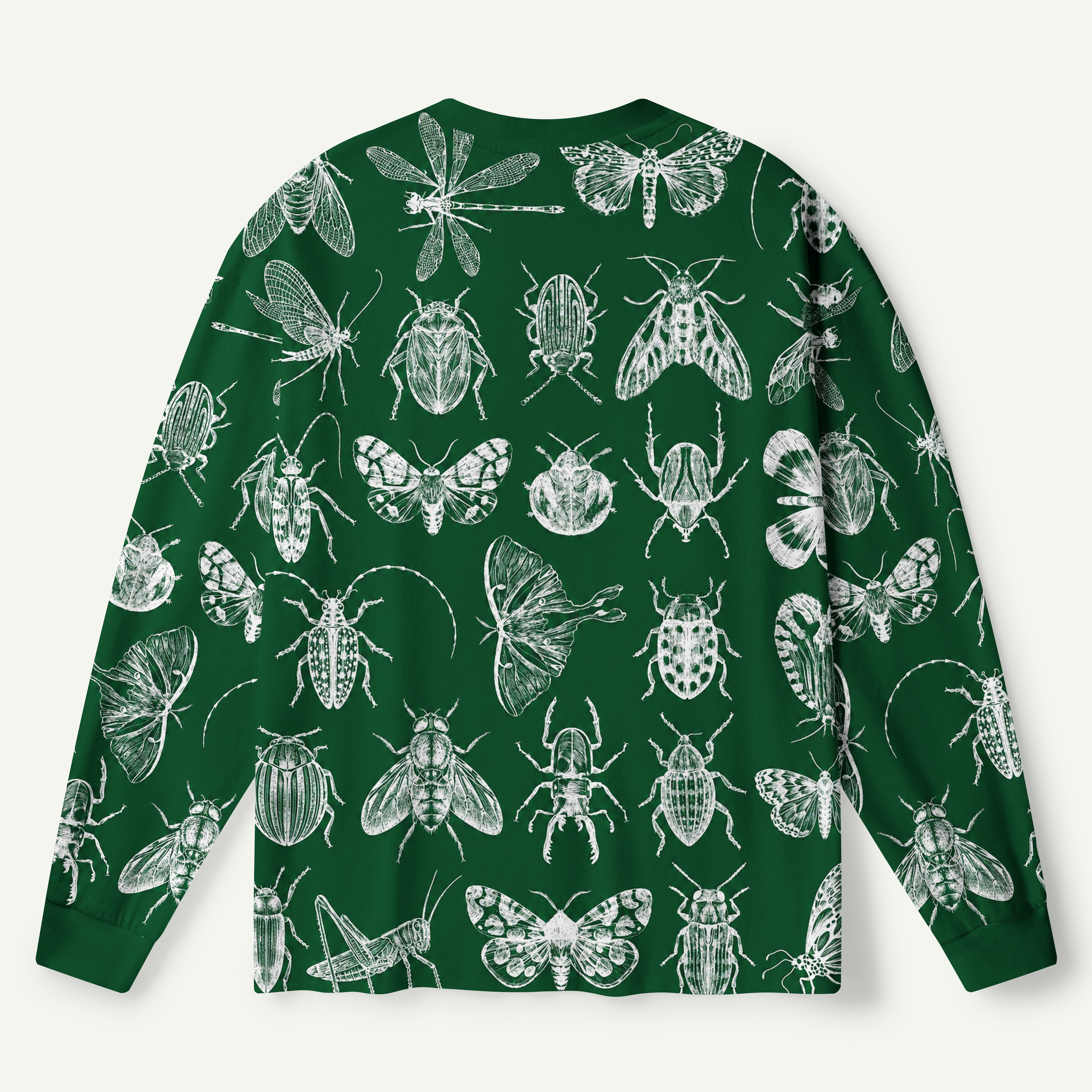 Insects Of The Forest Field Guide Premium Pure Cotton Long Sleeves