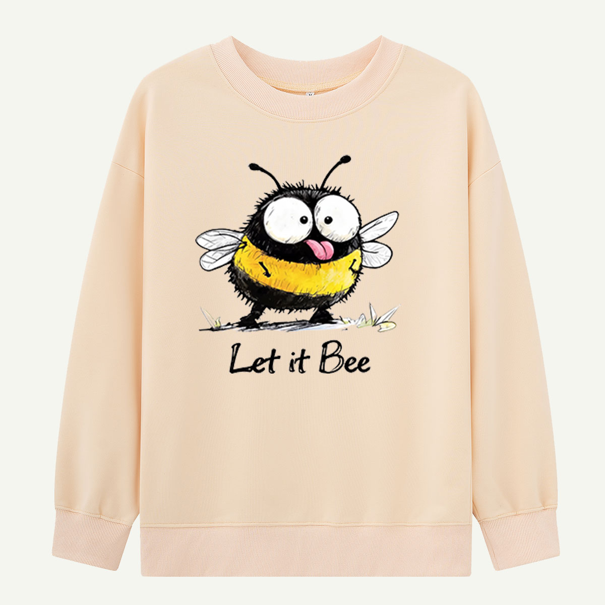 Let It Bee Funny Bumblebee Sweatshirts