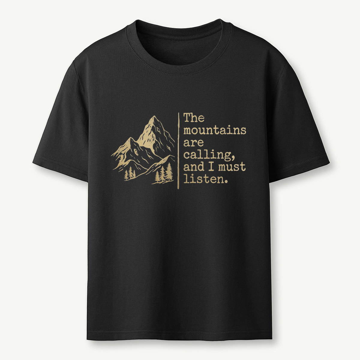 The Mountains are Calling Adventure T-Shirt