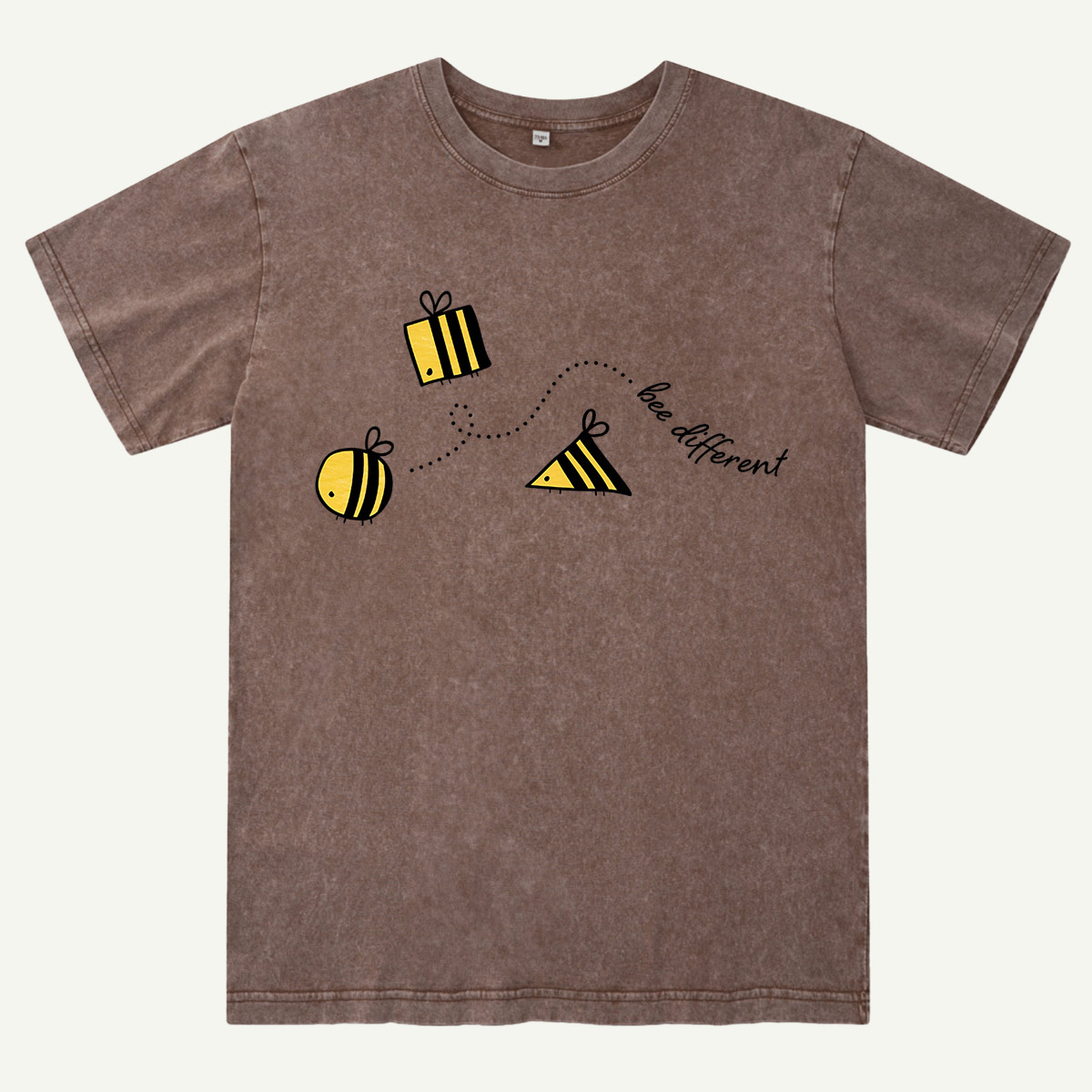 Bee Different Washed T-Shirt