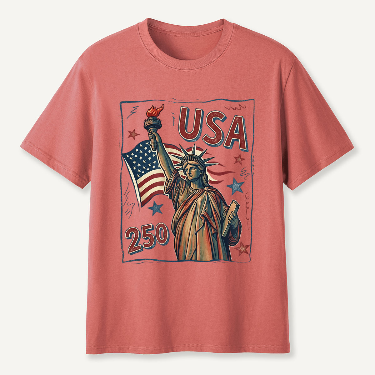 USA 250 Statue of Liberty T-Shirt
