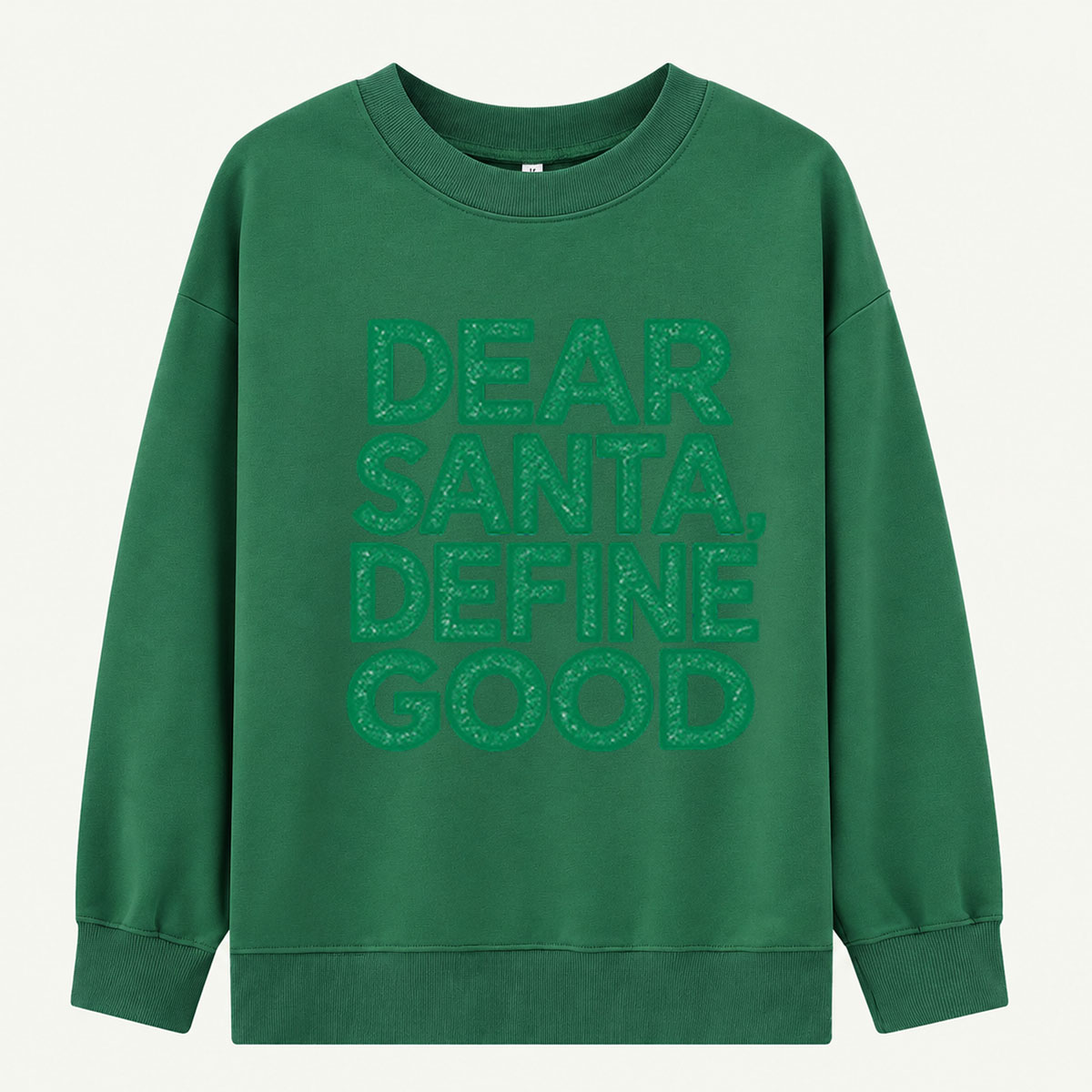 Dear Santa Its Actually A Funny Story Retro Christmas Quote Sweatshirts