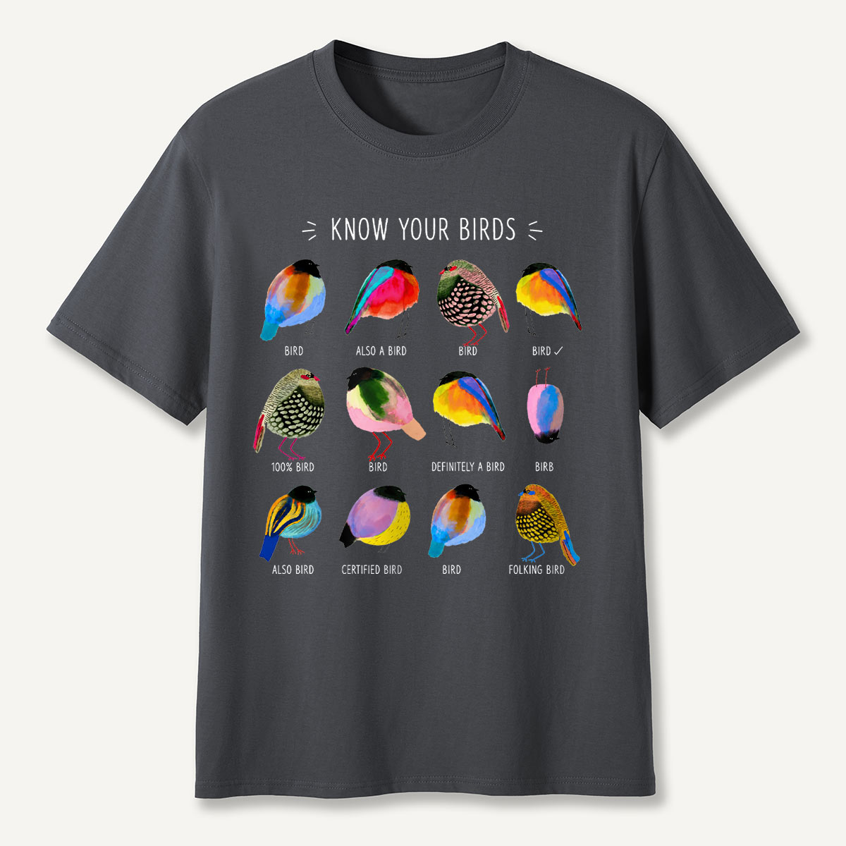 Colorful Bird Guide T-Shirt