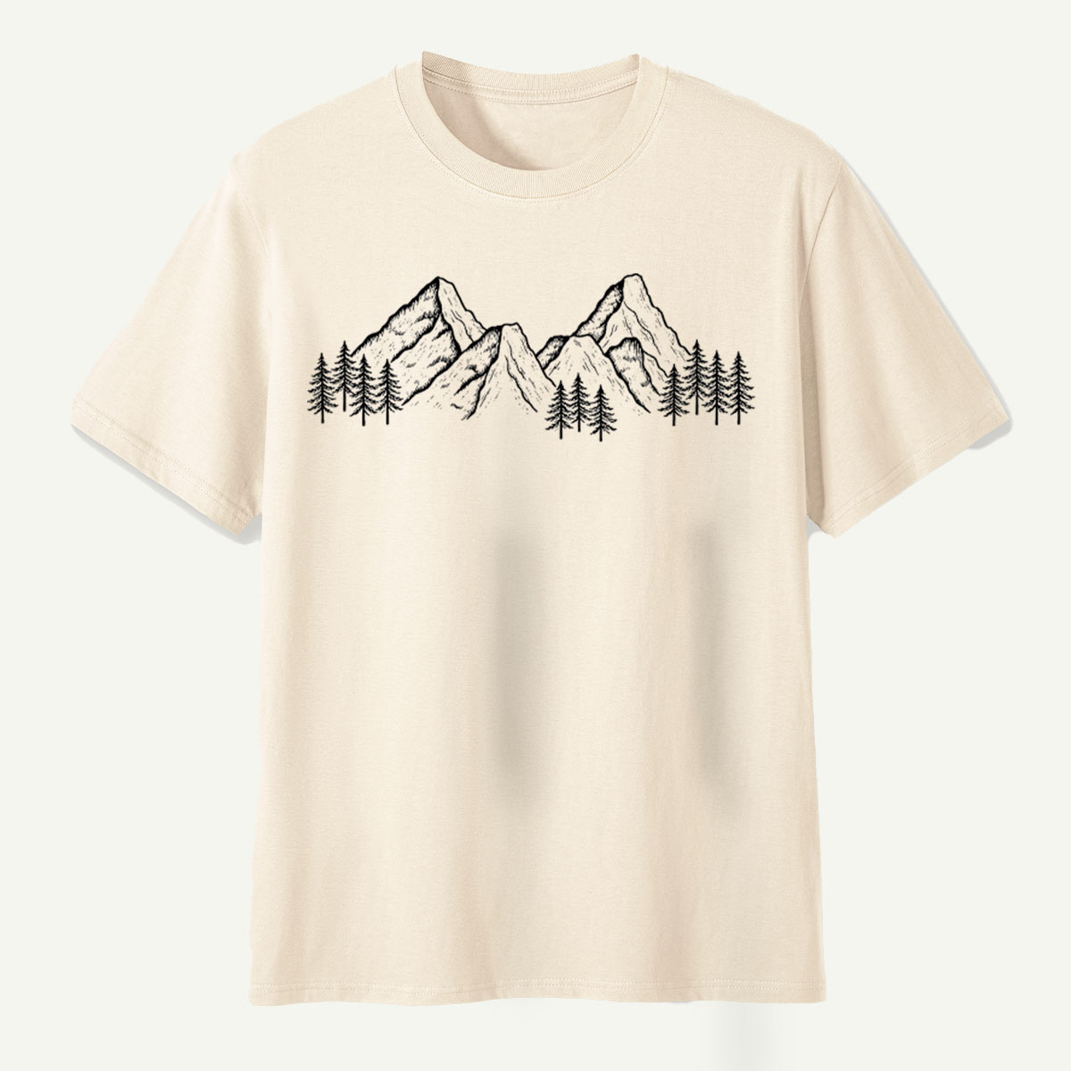 I Will Make A Way In The Wilderness Mountain River T-Shirt