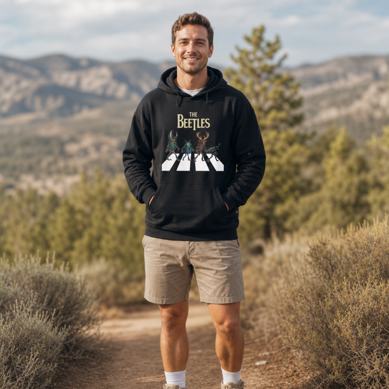 The Beetles Funny Insect Band  Hoodie