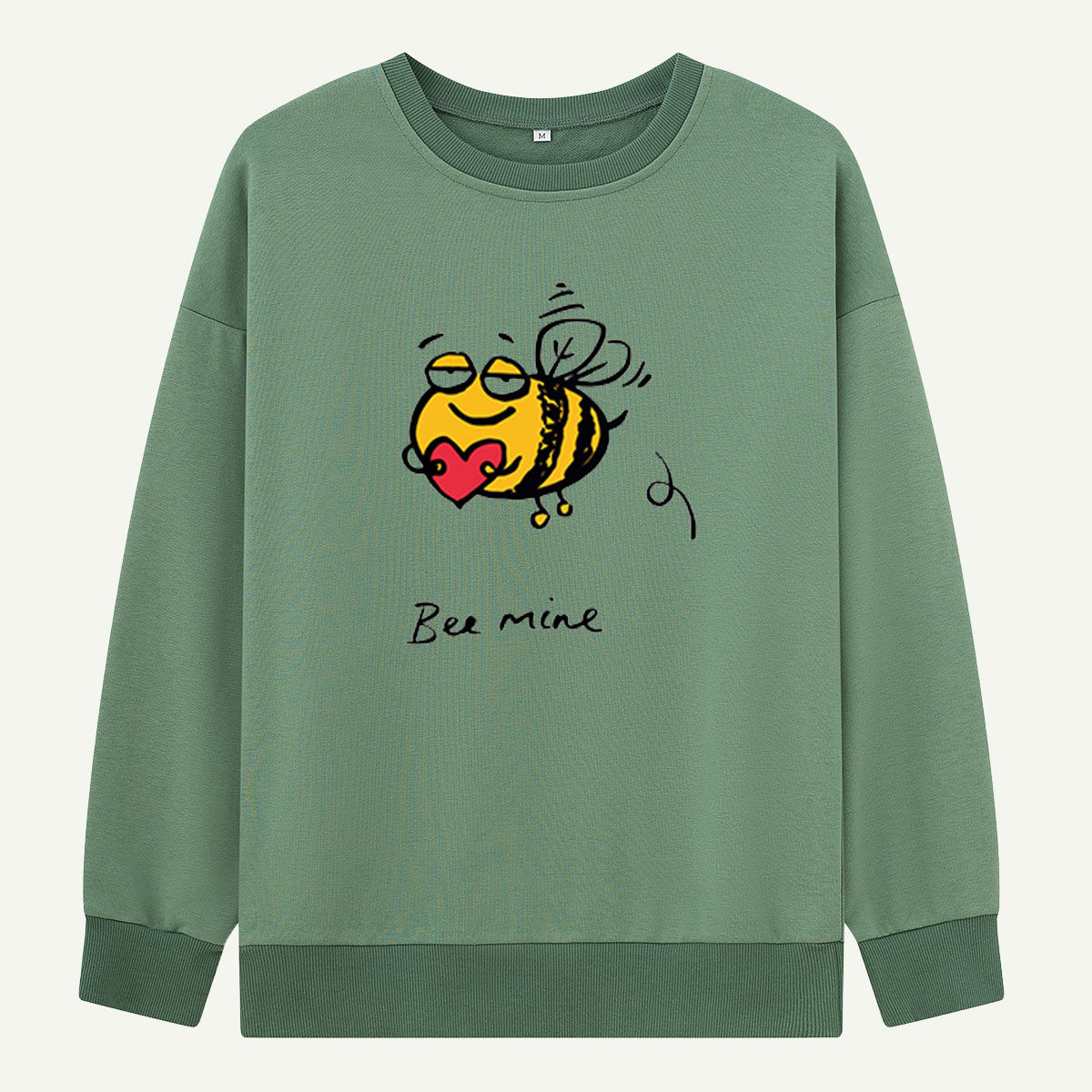 Bee Mine Cute Heart Bee Sweatshirts