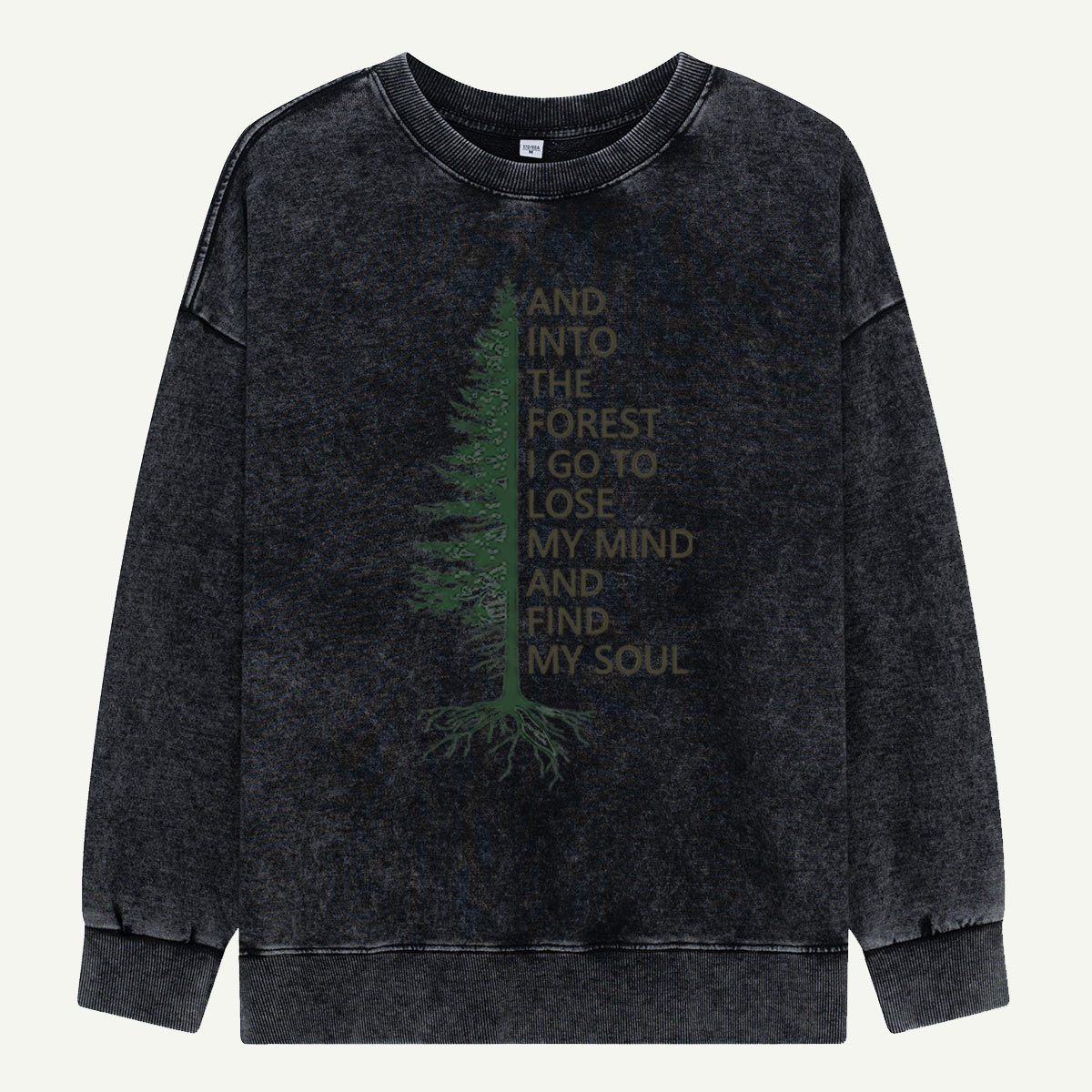 Into the Woods Washed Sweatshirts