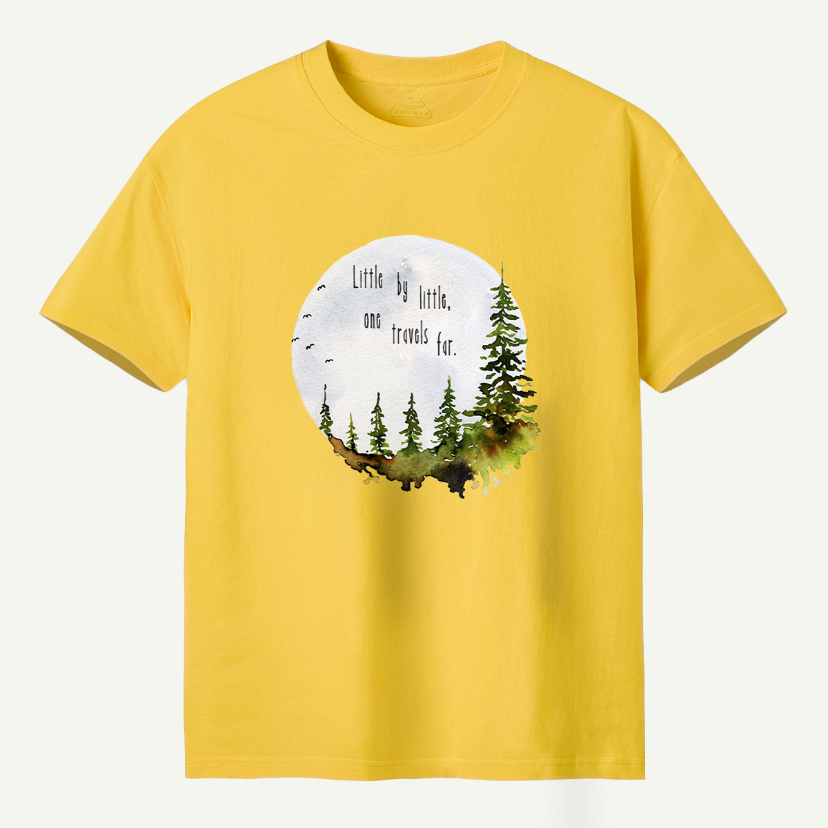 Life Is Better In The Woods Forest Circle T-Shirt