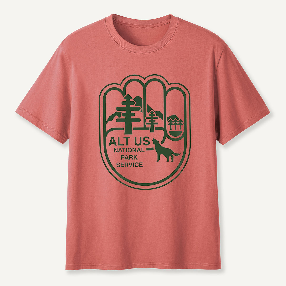 Alt US National Park Service Hand Emblem T-Shirt