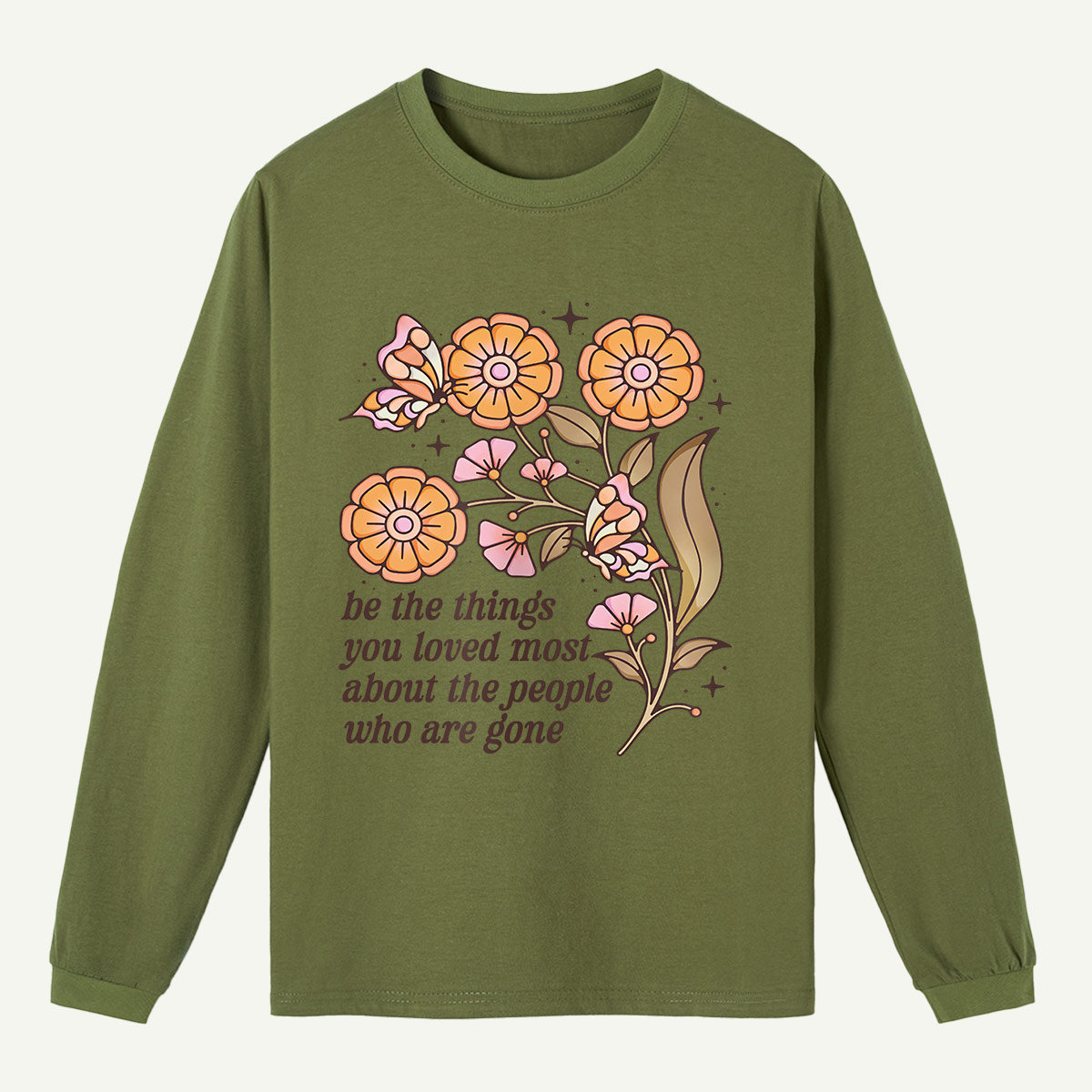 Carry Loved Memories Long Sleeve T-Shirt