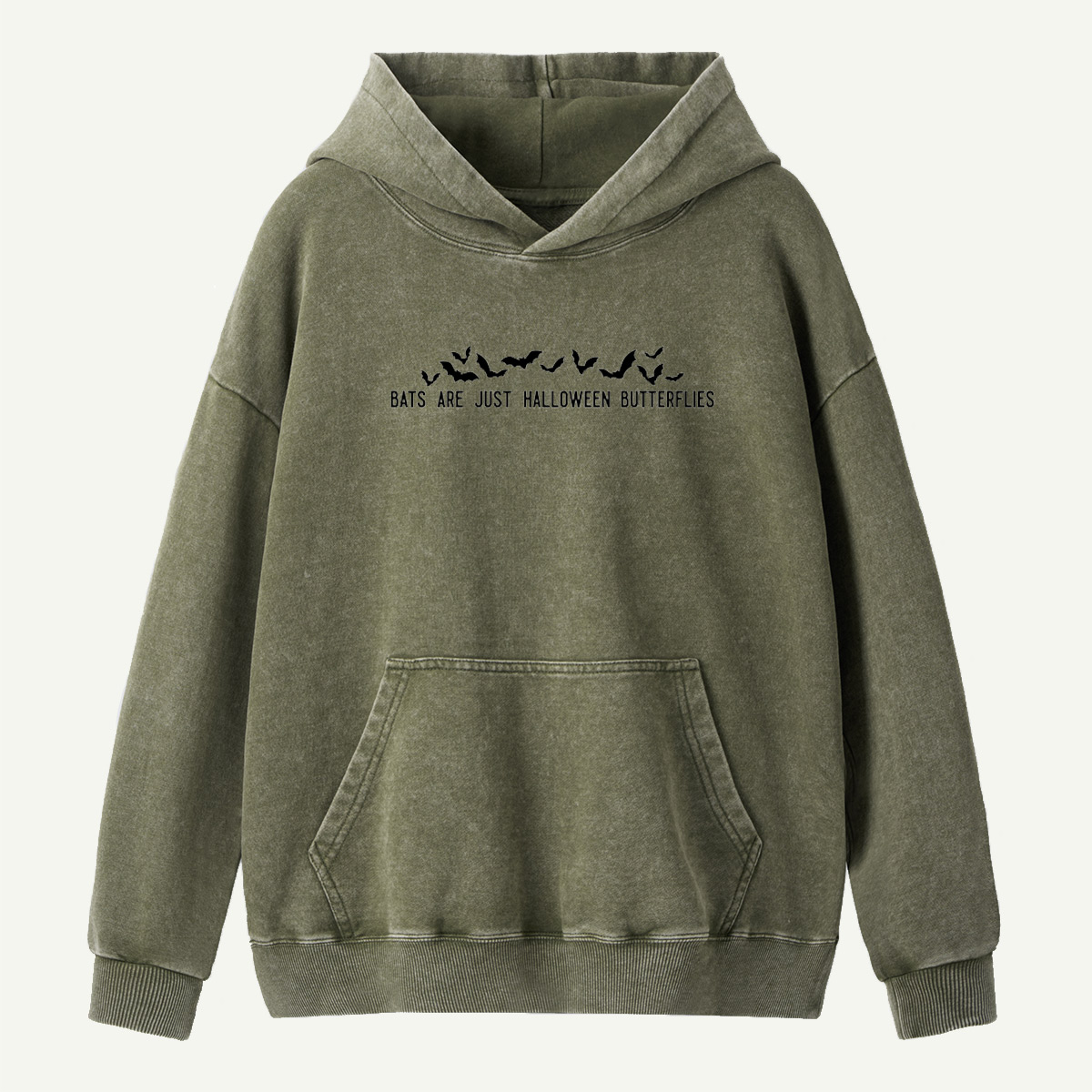 Halloween Butterflies Club Washed Hoodie
