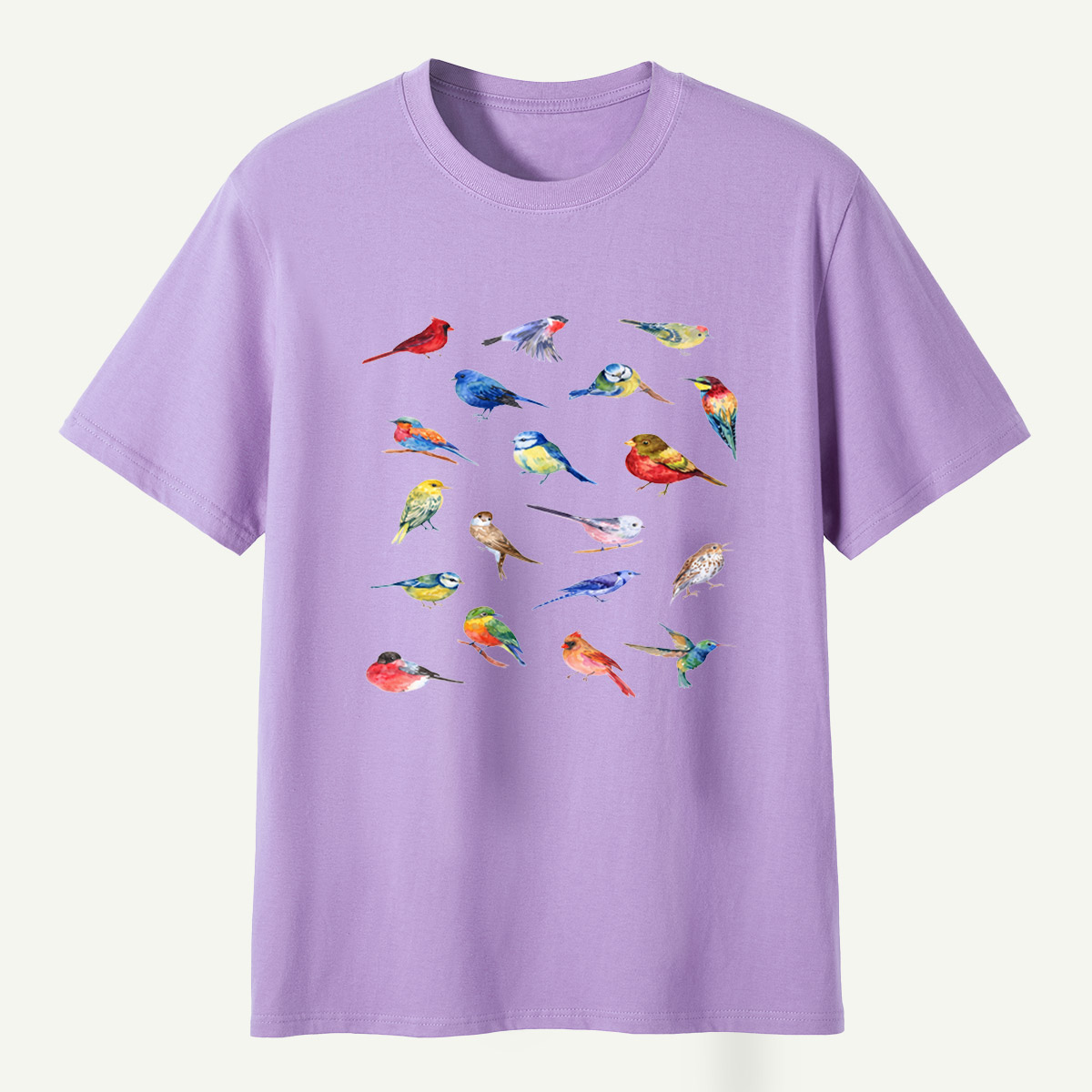 Watercolor Songbirds Collection T-Shirt