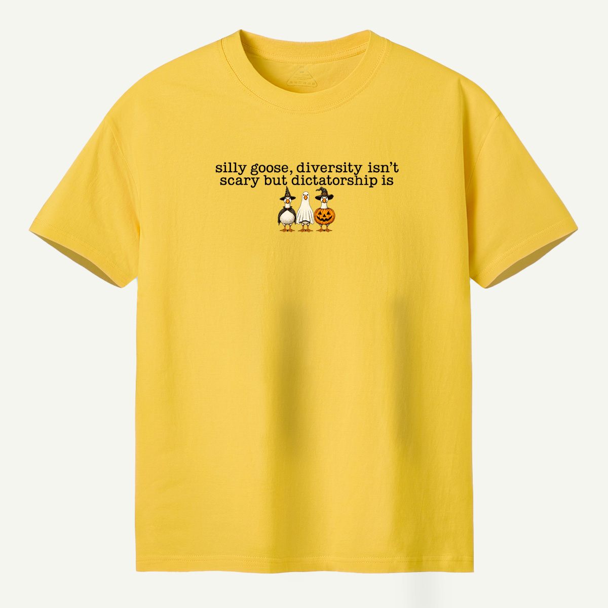 Silly Goose Diversity Isnt Scary But Dictatorship Is T-Shirt