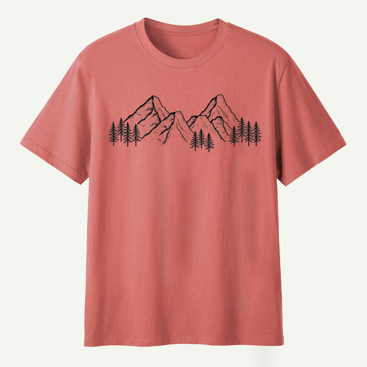 I Will Make A Way In The Wilderness Mountain River T-Shirt
