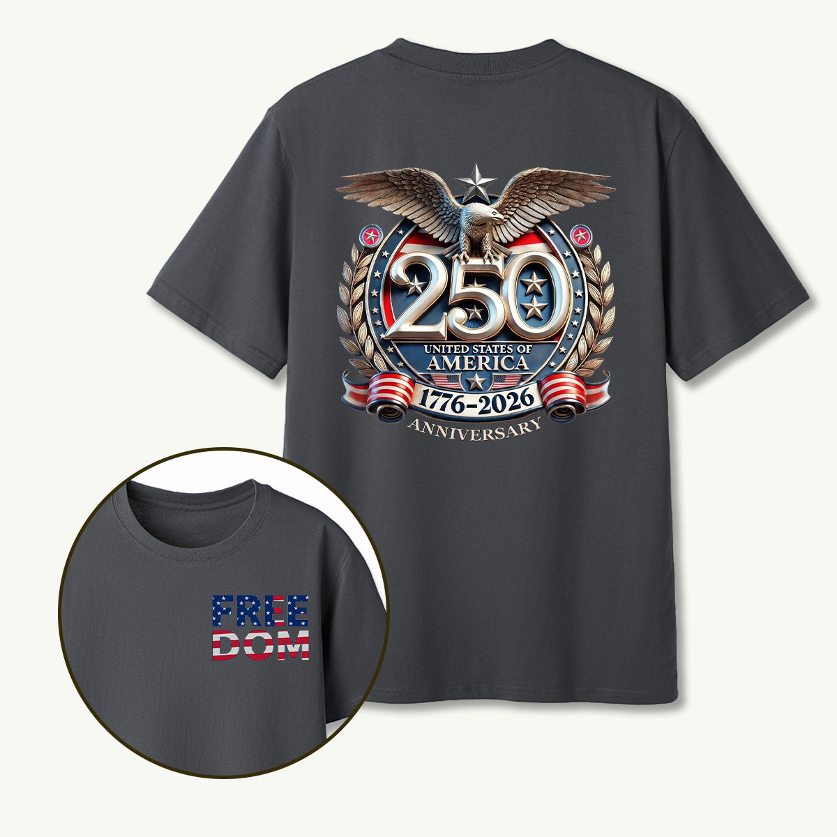 250 United States of America 1776‑2026 Anniversary Eagle T‑Shirt