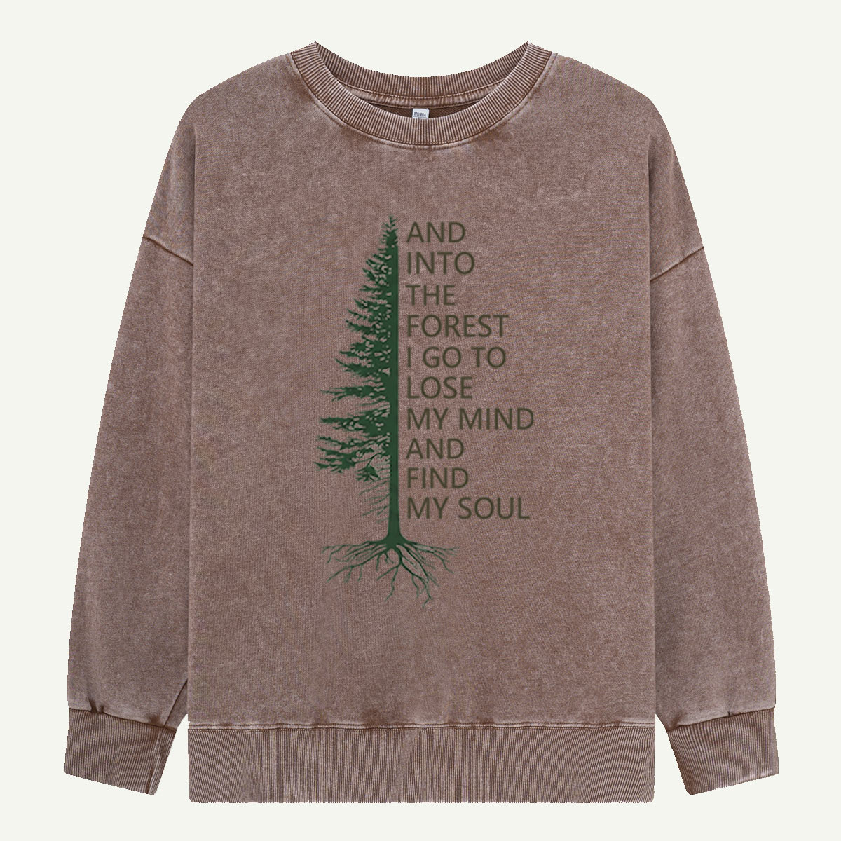 Into the Woods Washed Sweatshirts