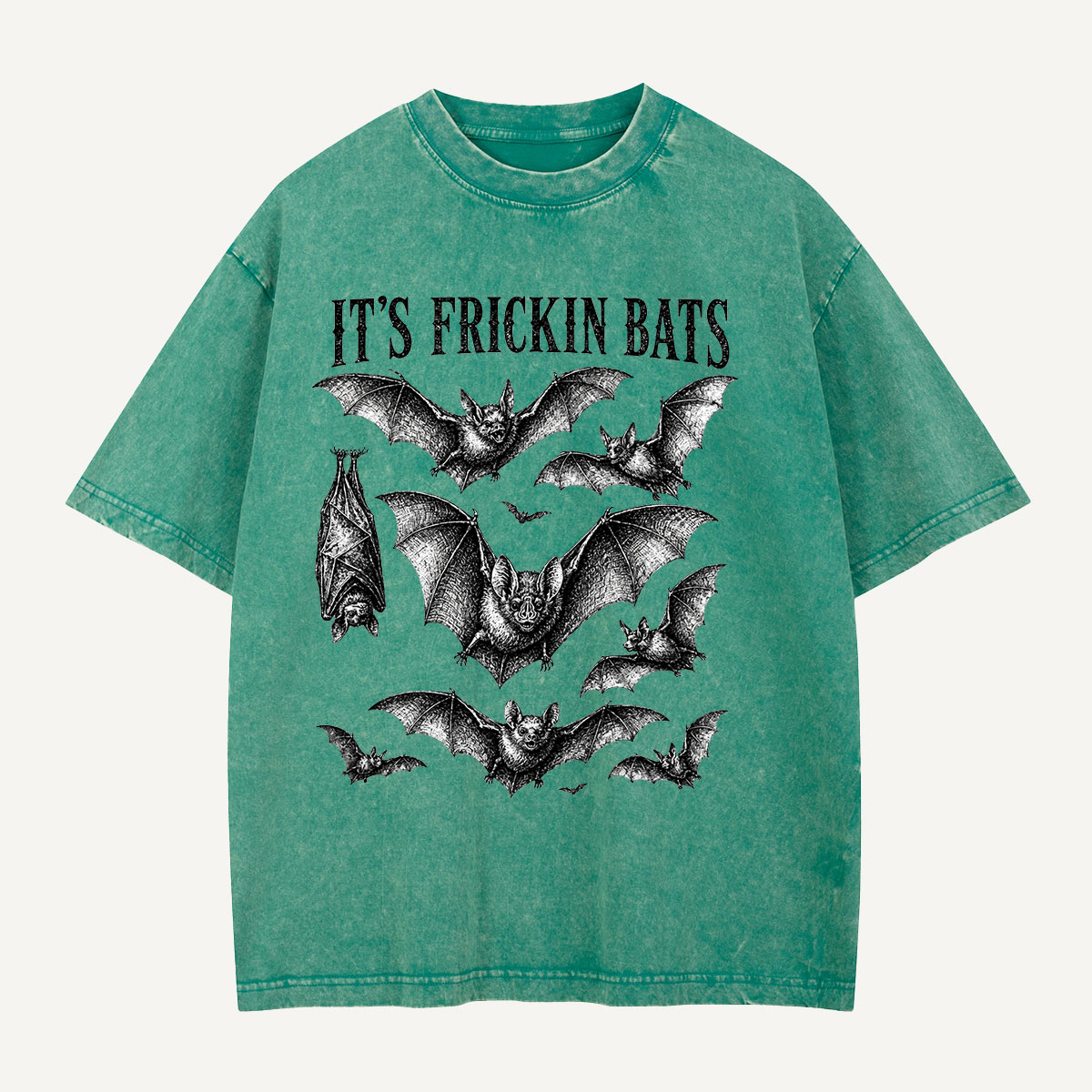 Yep, It’s Frickin Bats Washed T-Shirt(TH)